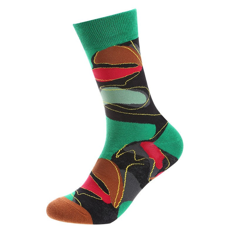 Picasso Collection – Abstract Art Crew Socks
