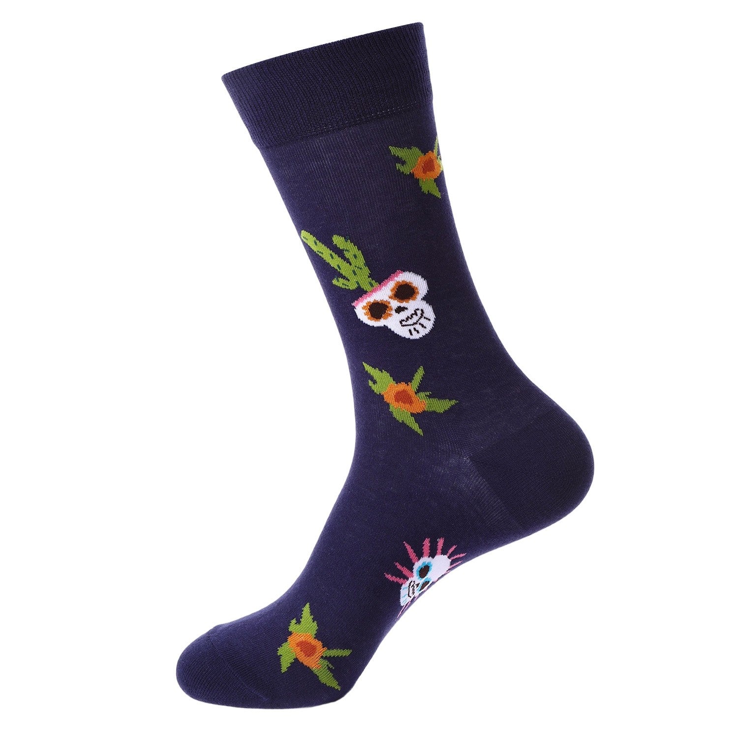 Day of the Dead Cactus Skull Socks – Unisex