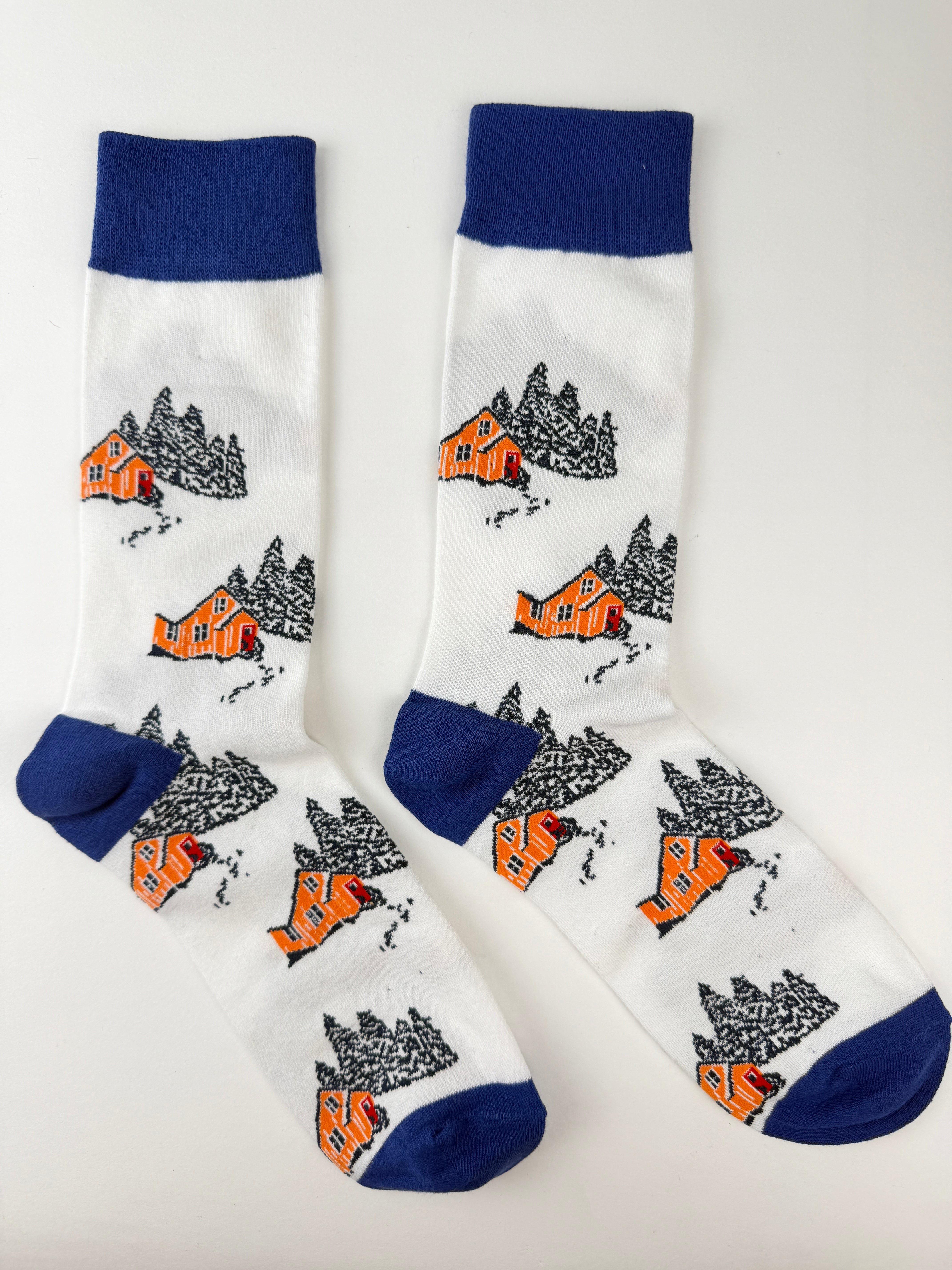 Weather Socks – Snowy Cabin Crew Socks