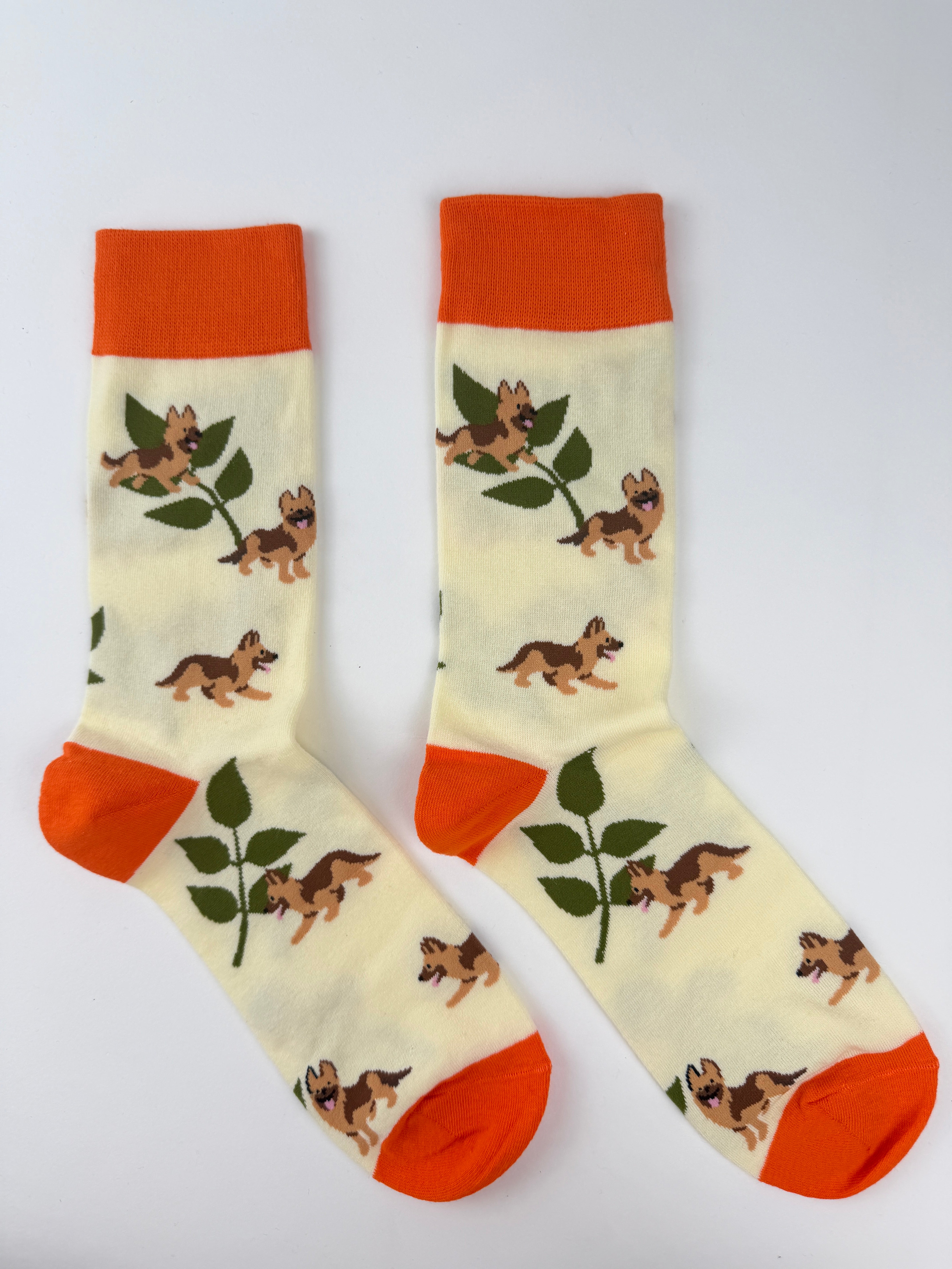 Animal Socks – Playful Puppy Crew Socks