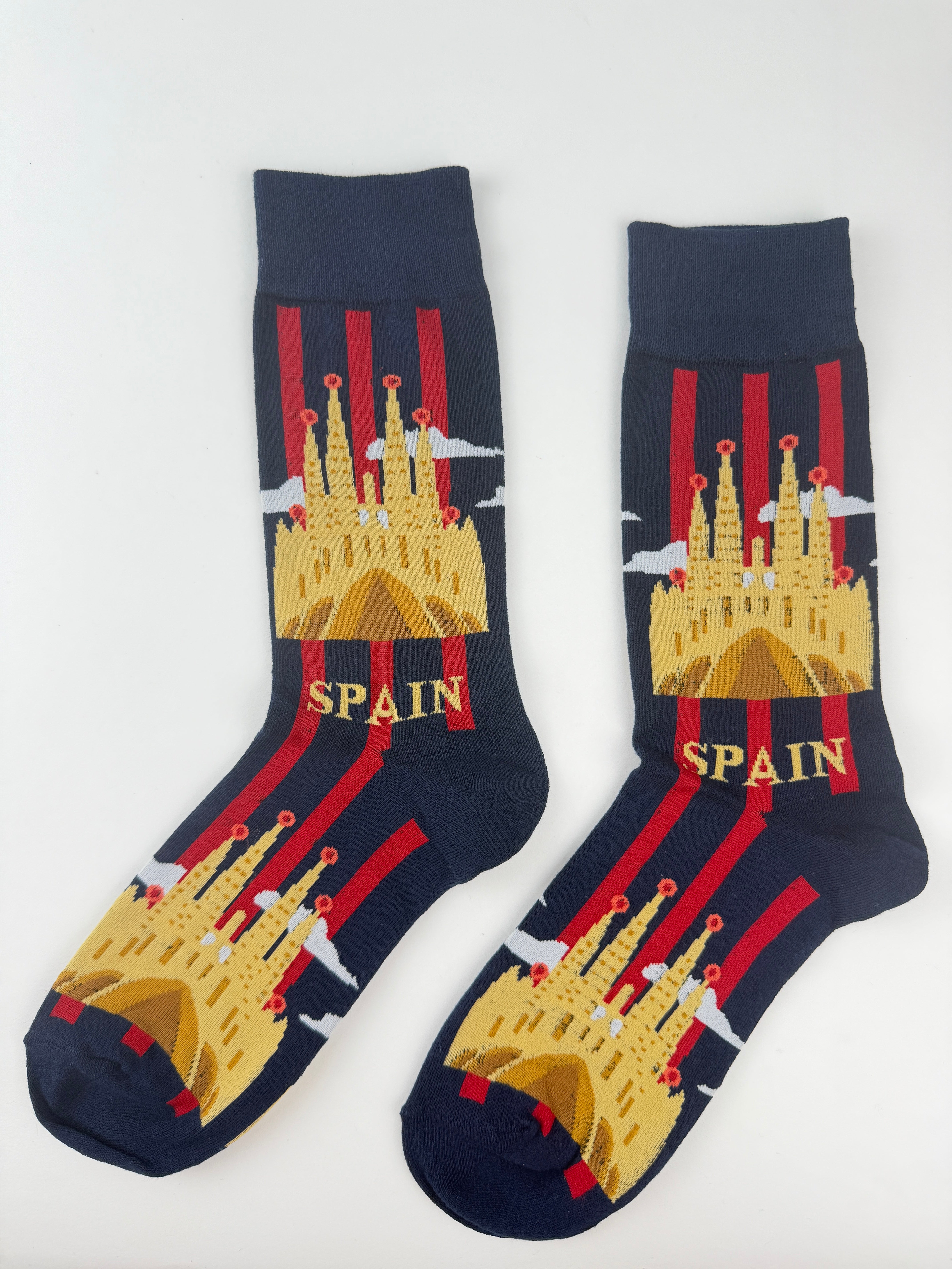 Landmark Sock – Spain Crew Socks