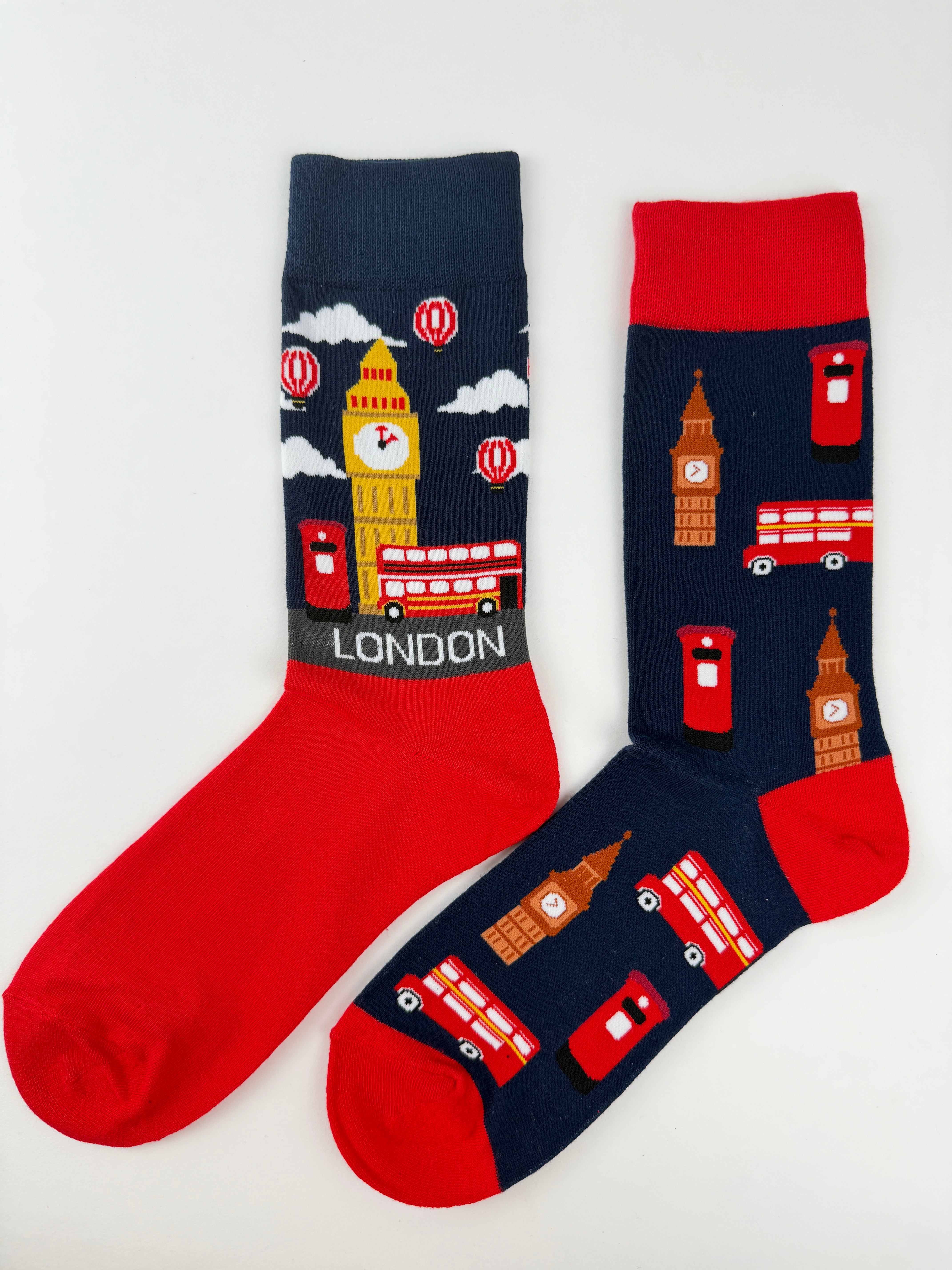 Landmark Sock – London Mix & Match Crew Socks