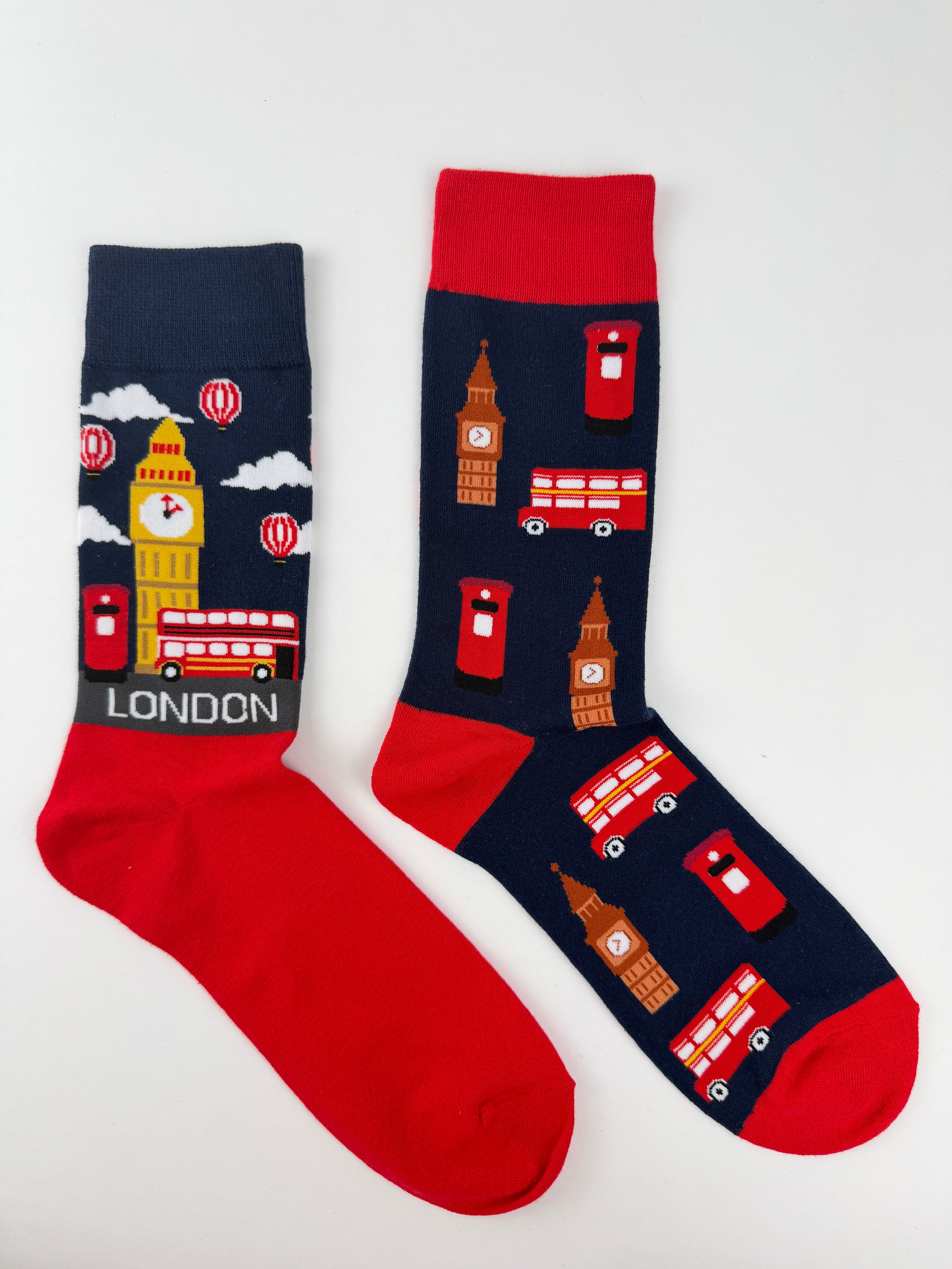 Landmark Sock – London Mix & Match Crew Socks