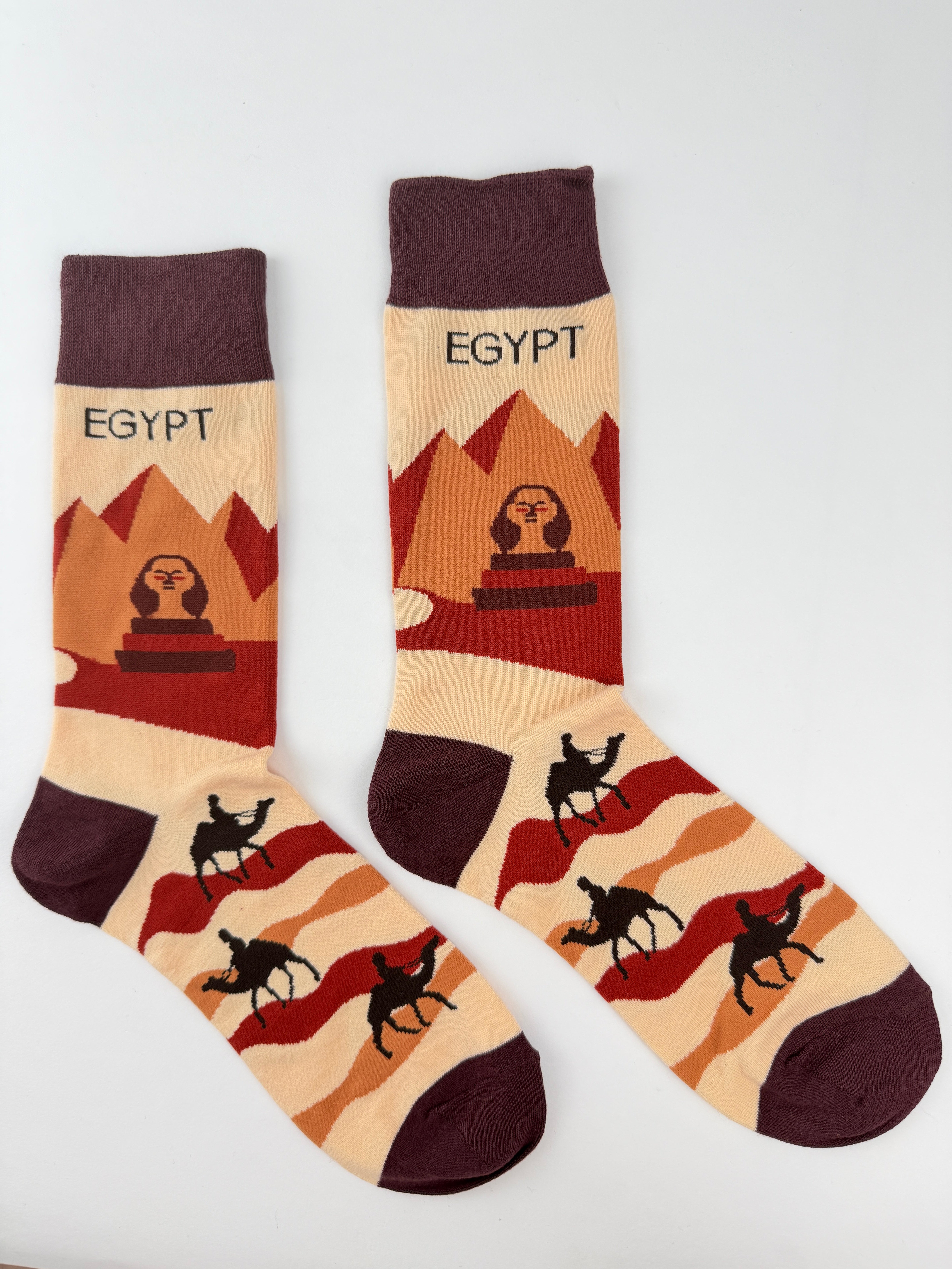 Landmark Sock – Egypt Crew Socks