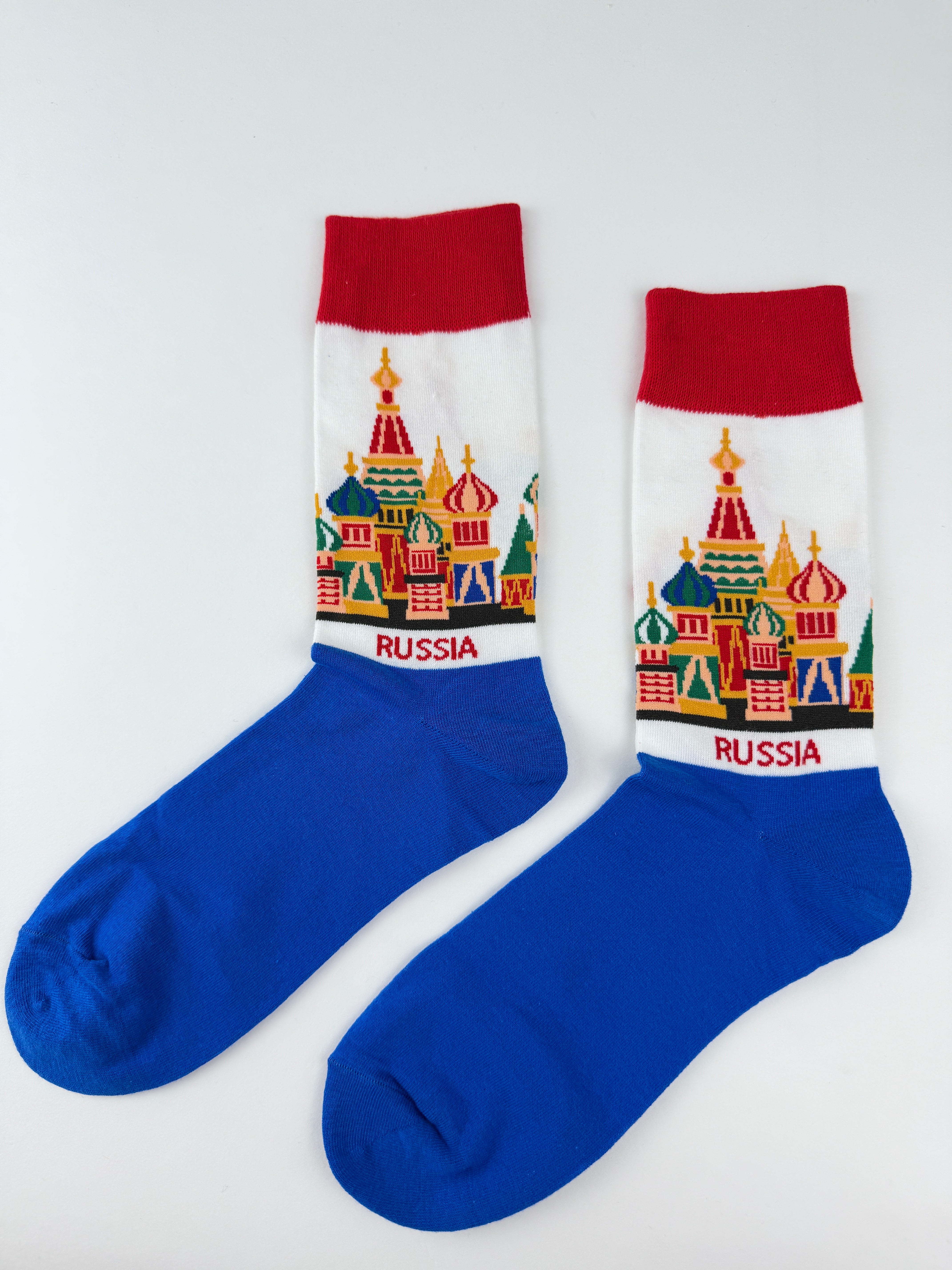 Landmark Sock – Russia Crew Socks