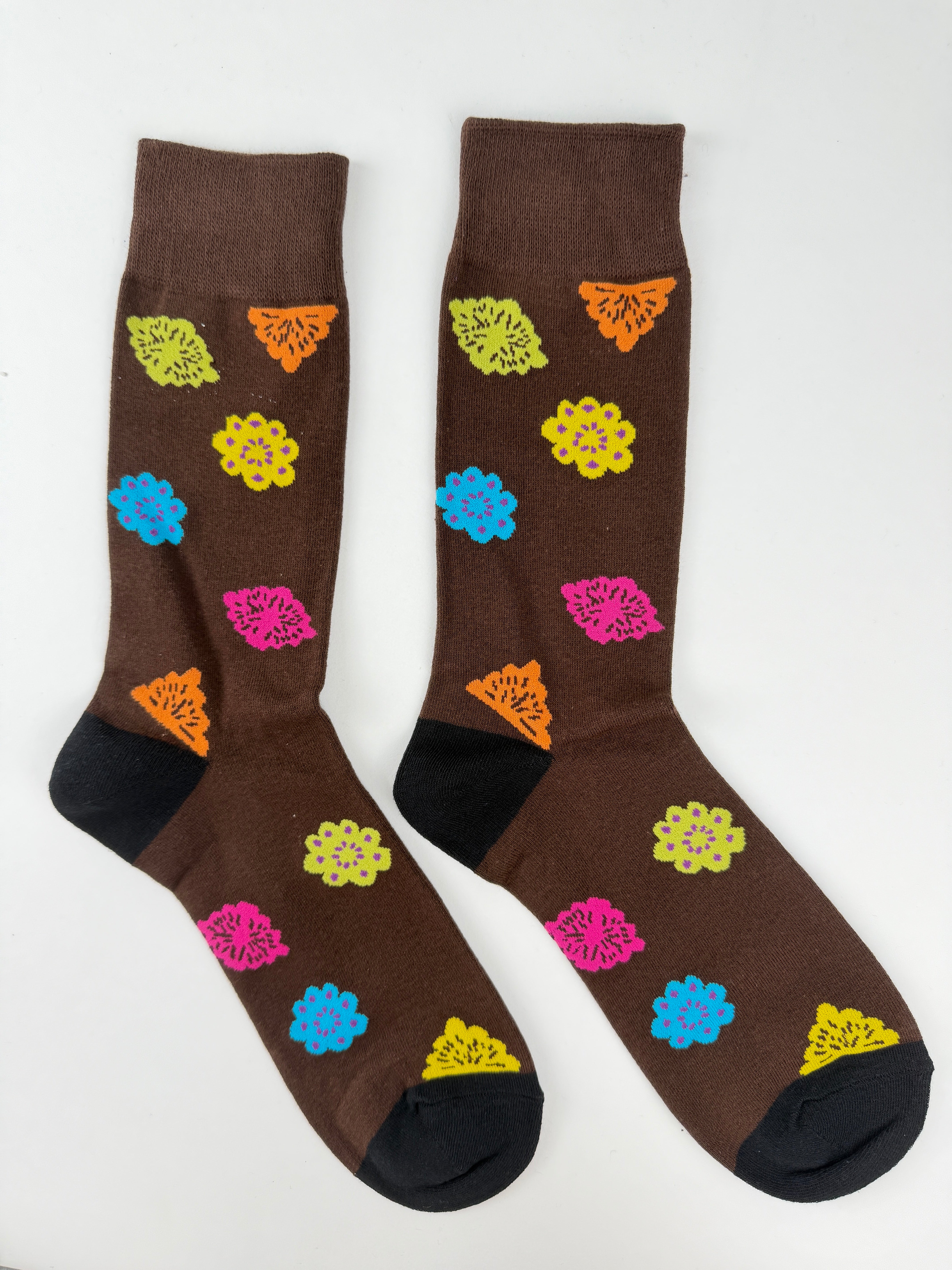 Day of the Dead Socks Colorful Papel Picado