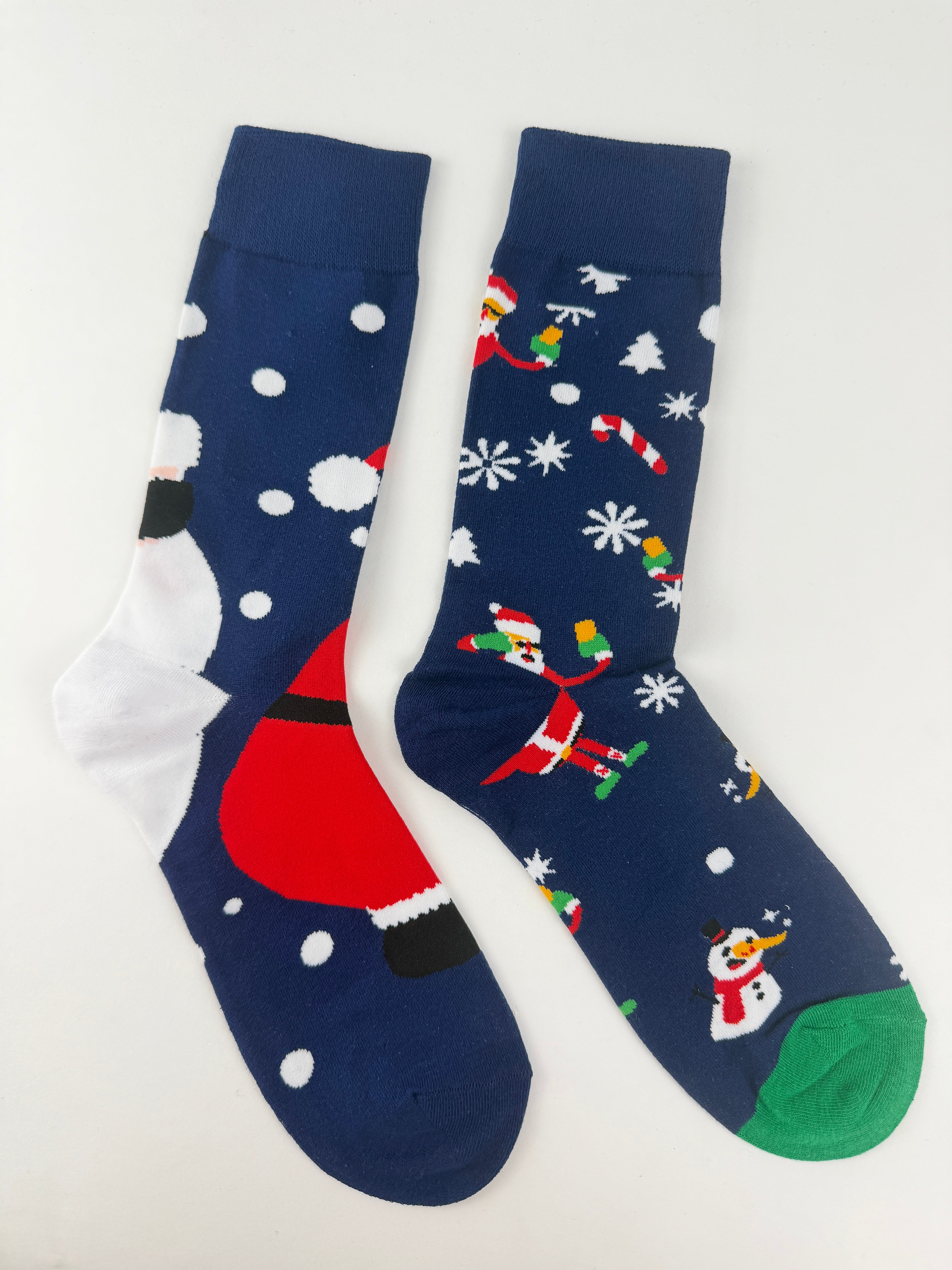 Funny Christmas Socks – Cool Santa & Holiday Pattern