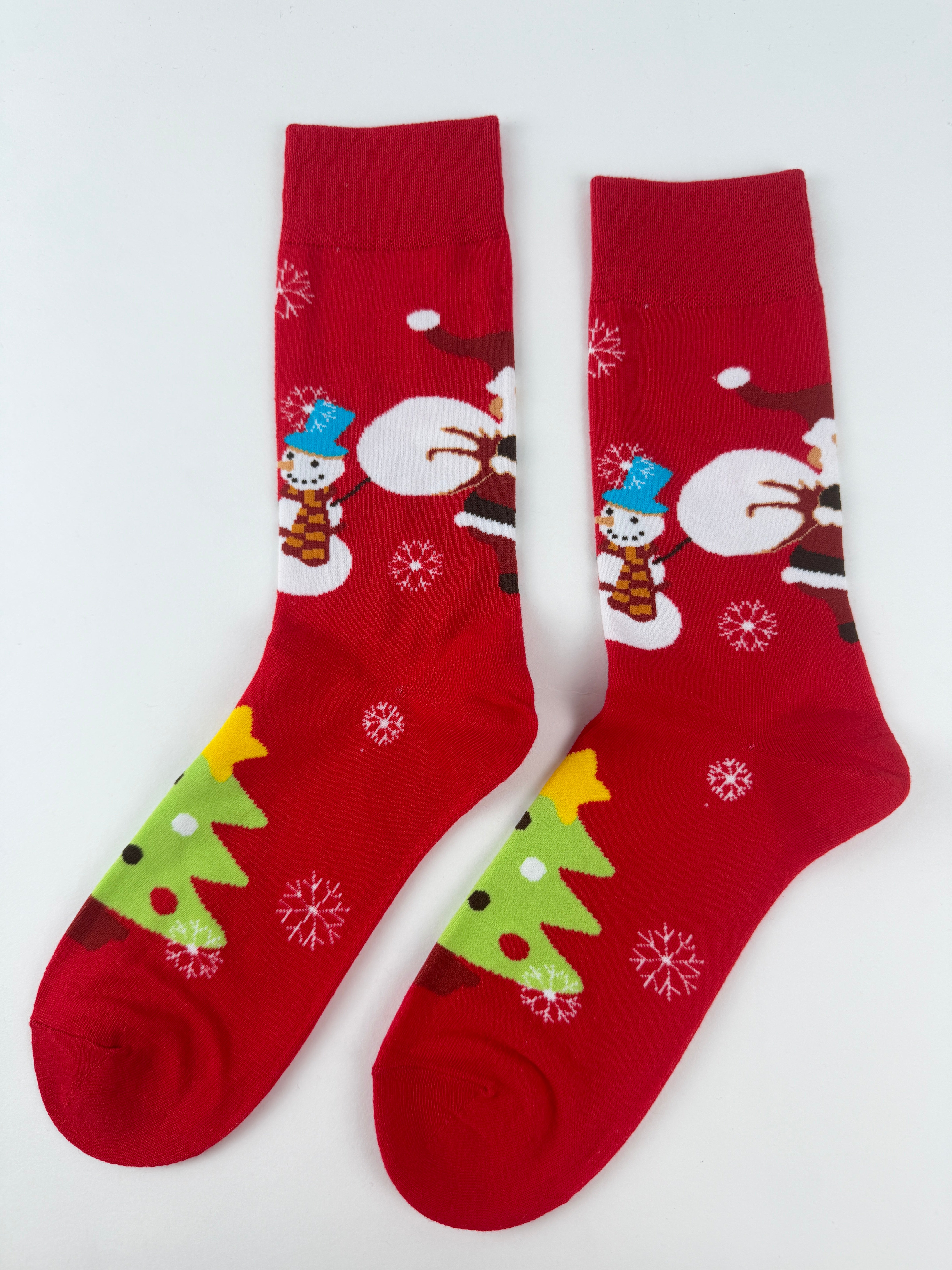 Merry Christmas Socks – Santa, Gingerbread & Tree