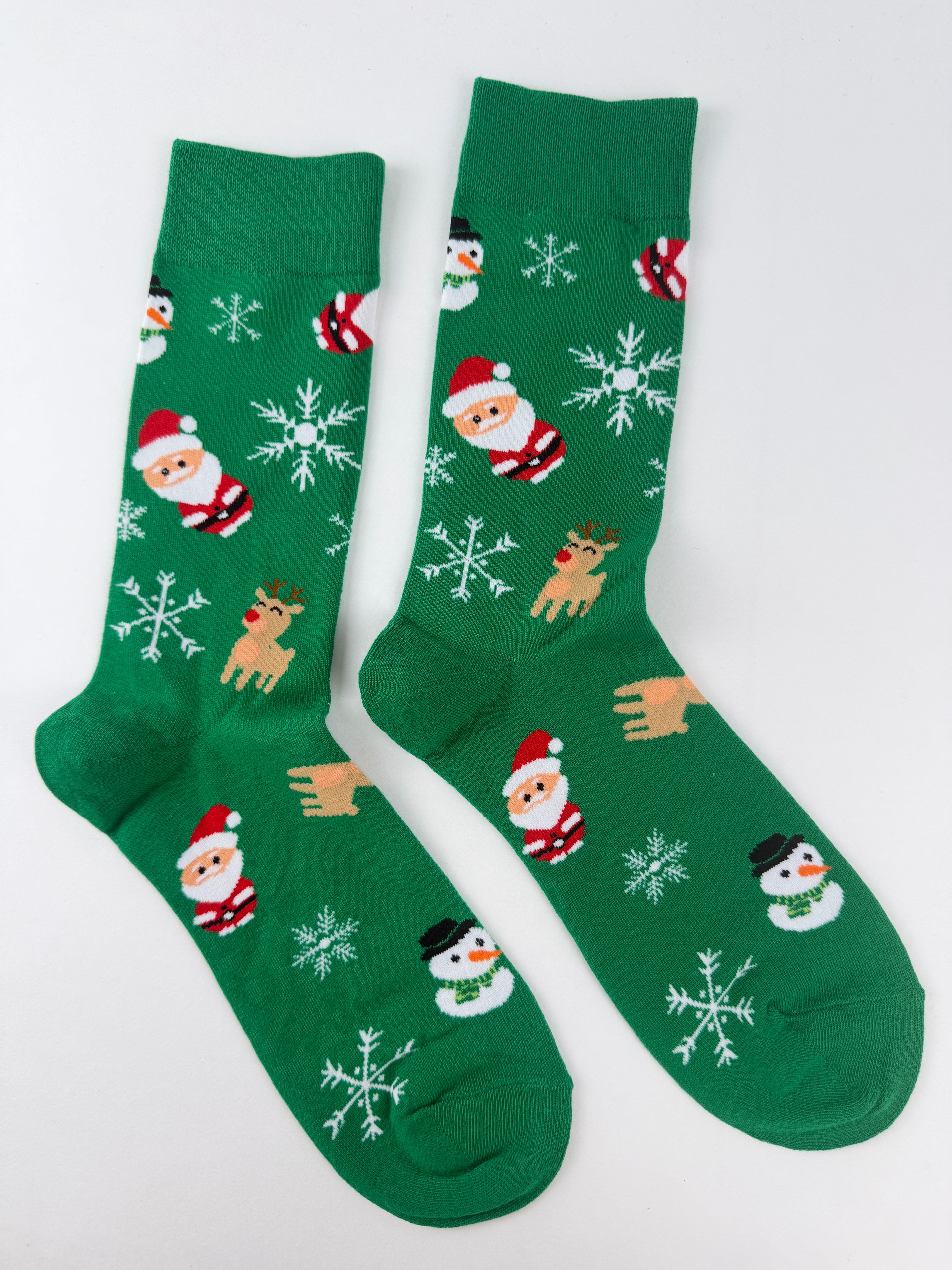 Christmas Socks – Santa, Reindeer & Snowflakes