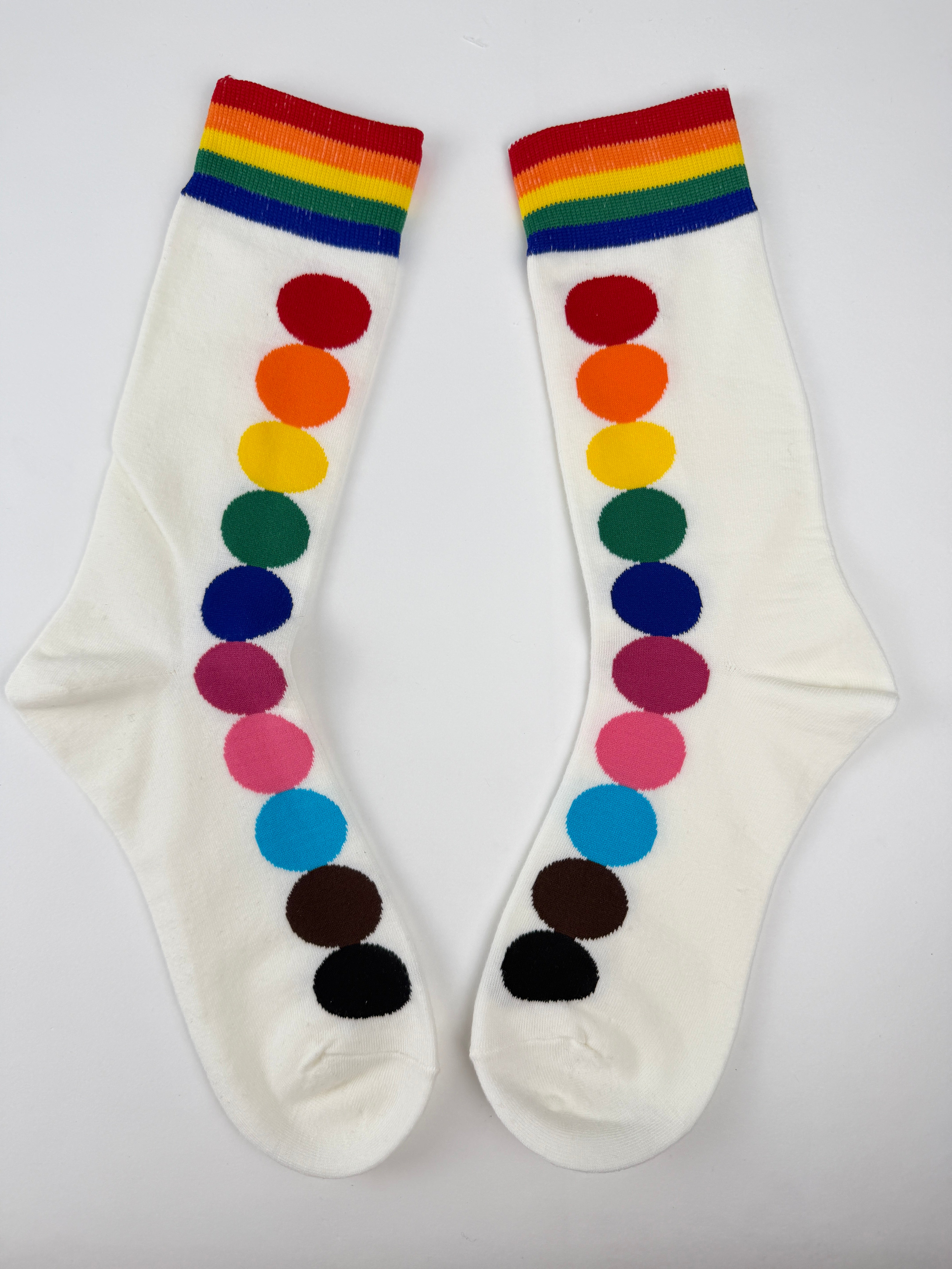 Colorful Polka Dot Socks