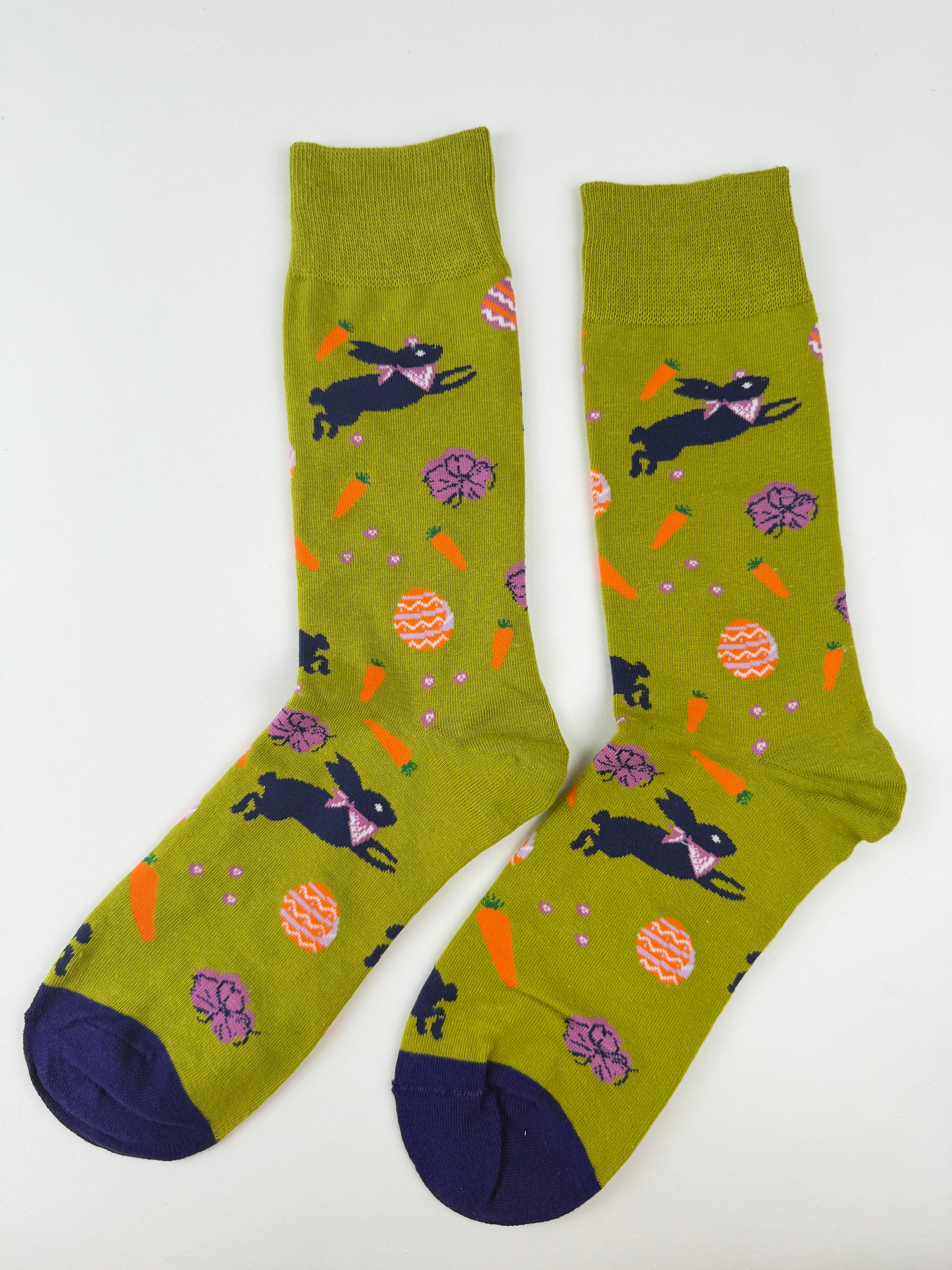 Animal – Bunny Green Crew Socks