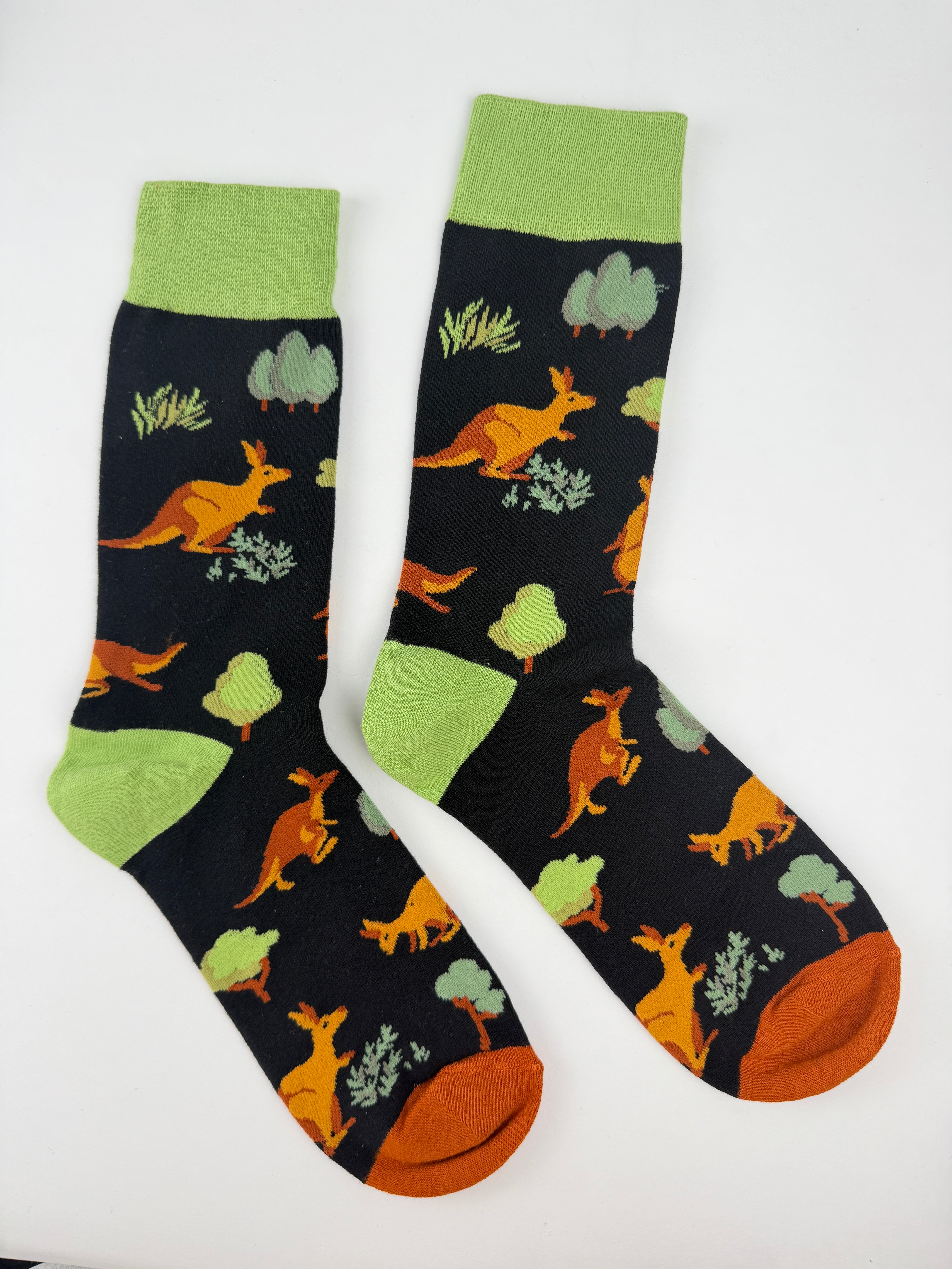 Animal – Kangaroo Outback Black Crew Socks
