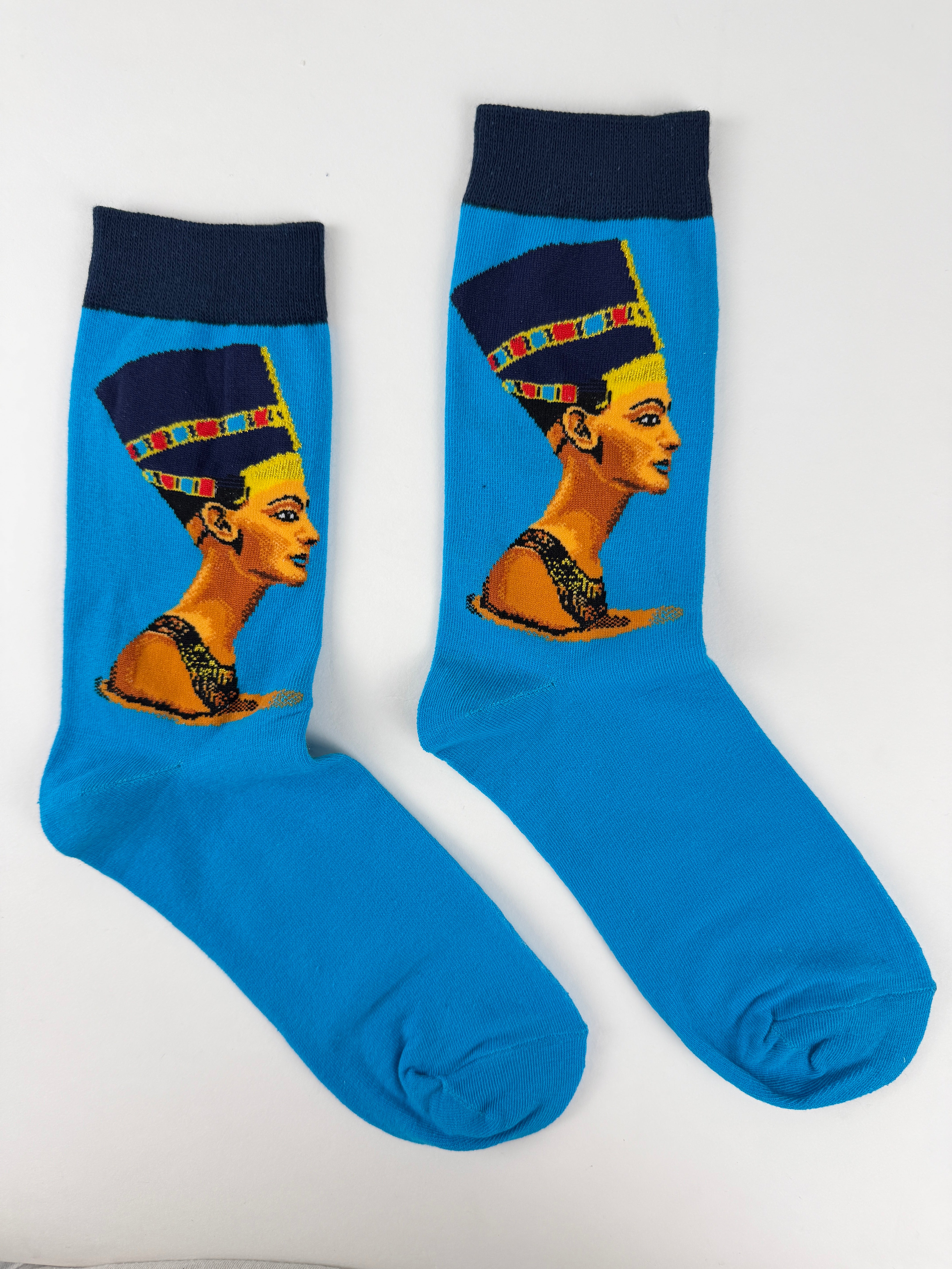 Nefertiti Egyptian Queen Crew Socks