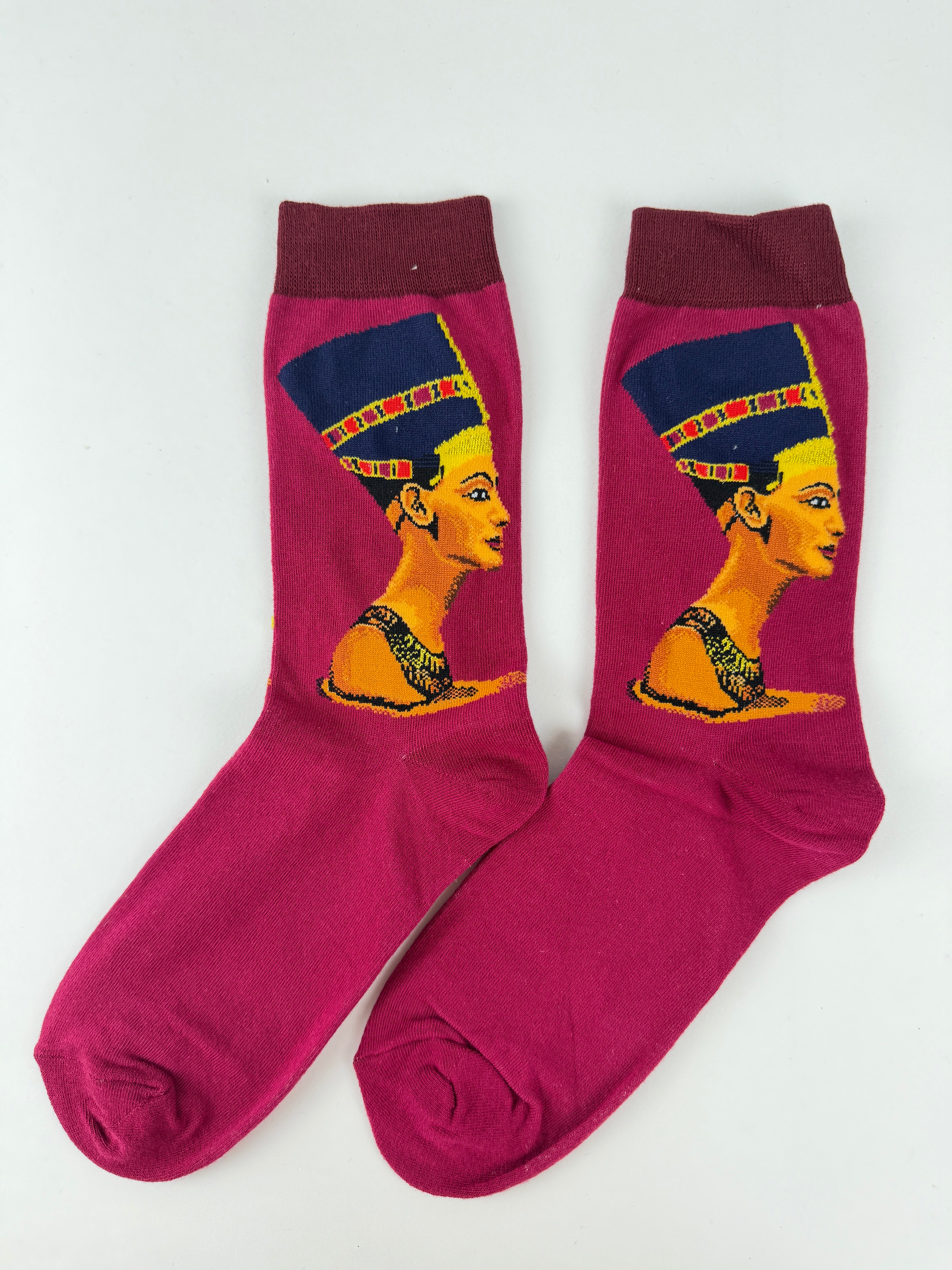 Nefertiti Egyptian Queen Crew Socks