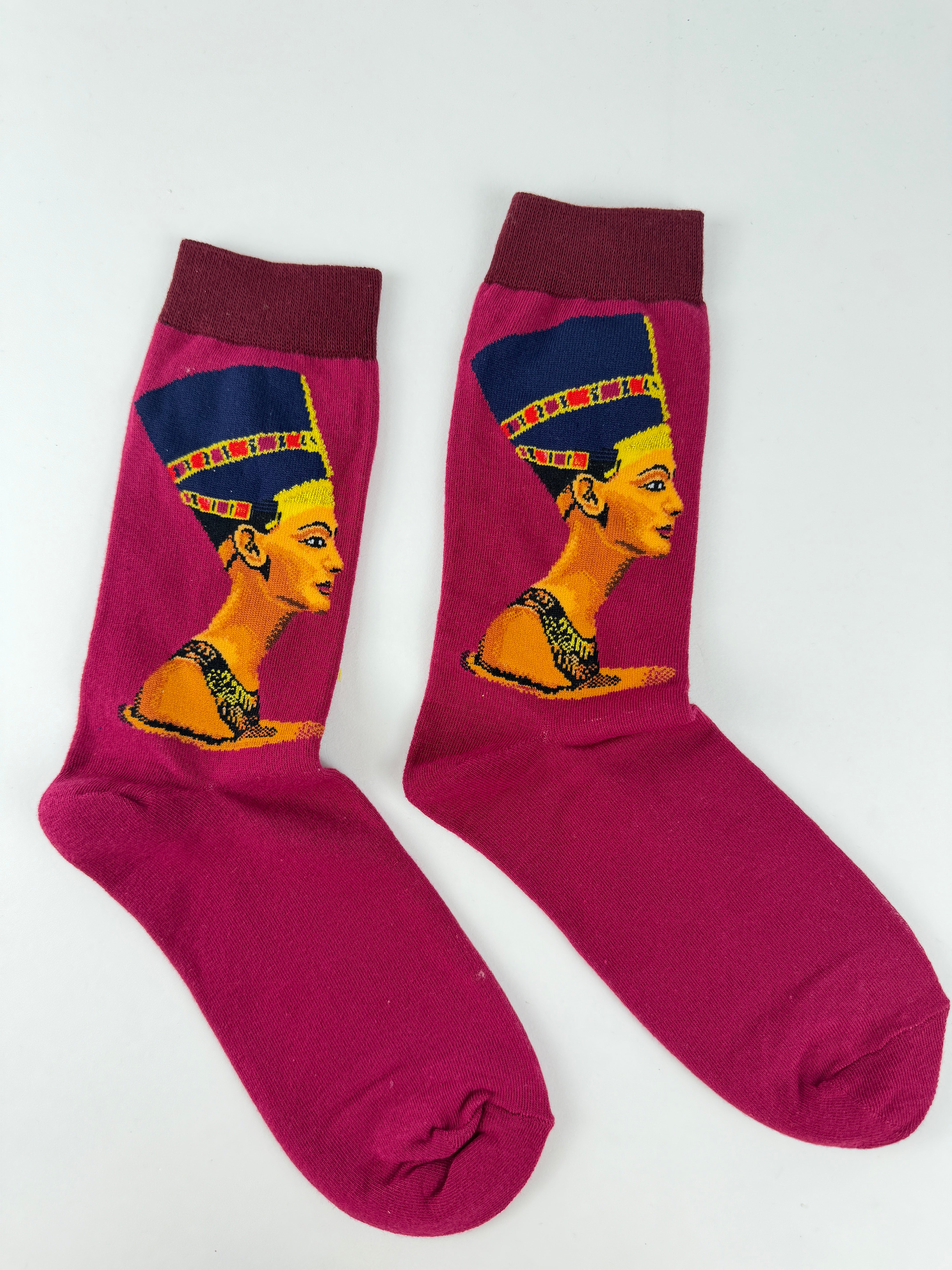 Nefertiti Egyptian Queen Crew Socks