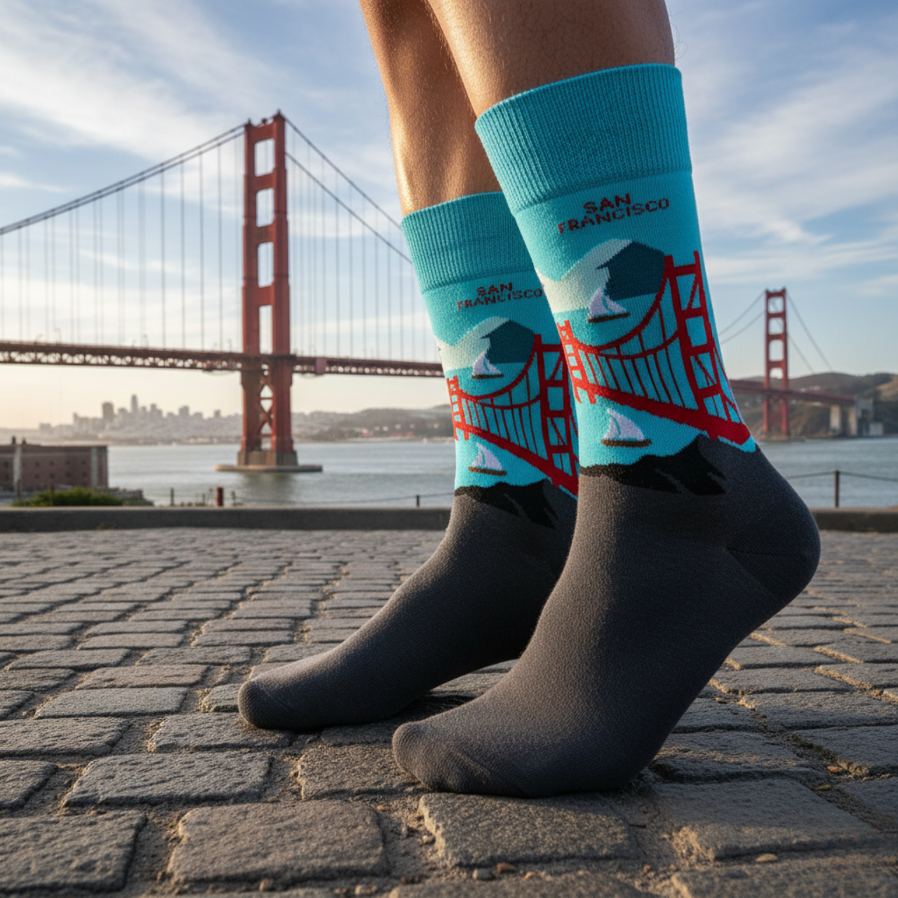 Landmark Sock – San Francisco Crew Socks Unisex