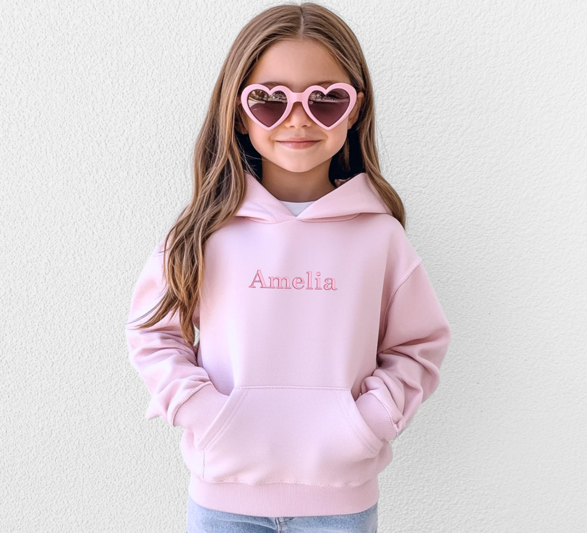 Personalized Embroidered Name Youth Hoodie