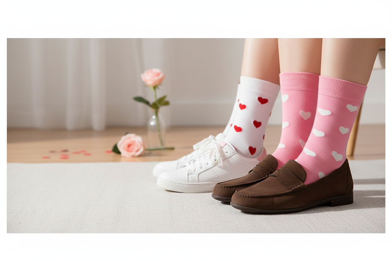 Heart Socks Lifestyle Banner