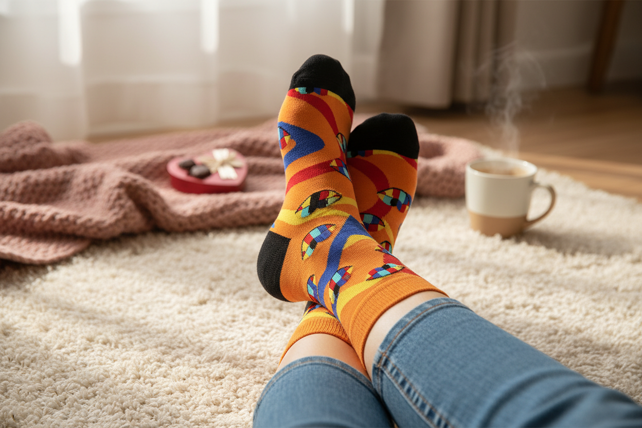 Five-Star Valentine’s Day Sock Gift Ideas (Cute, Funny & Unisex) 🧦💘