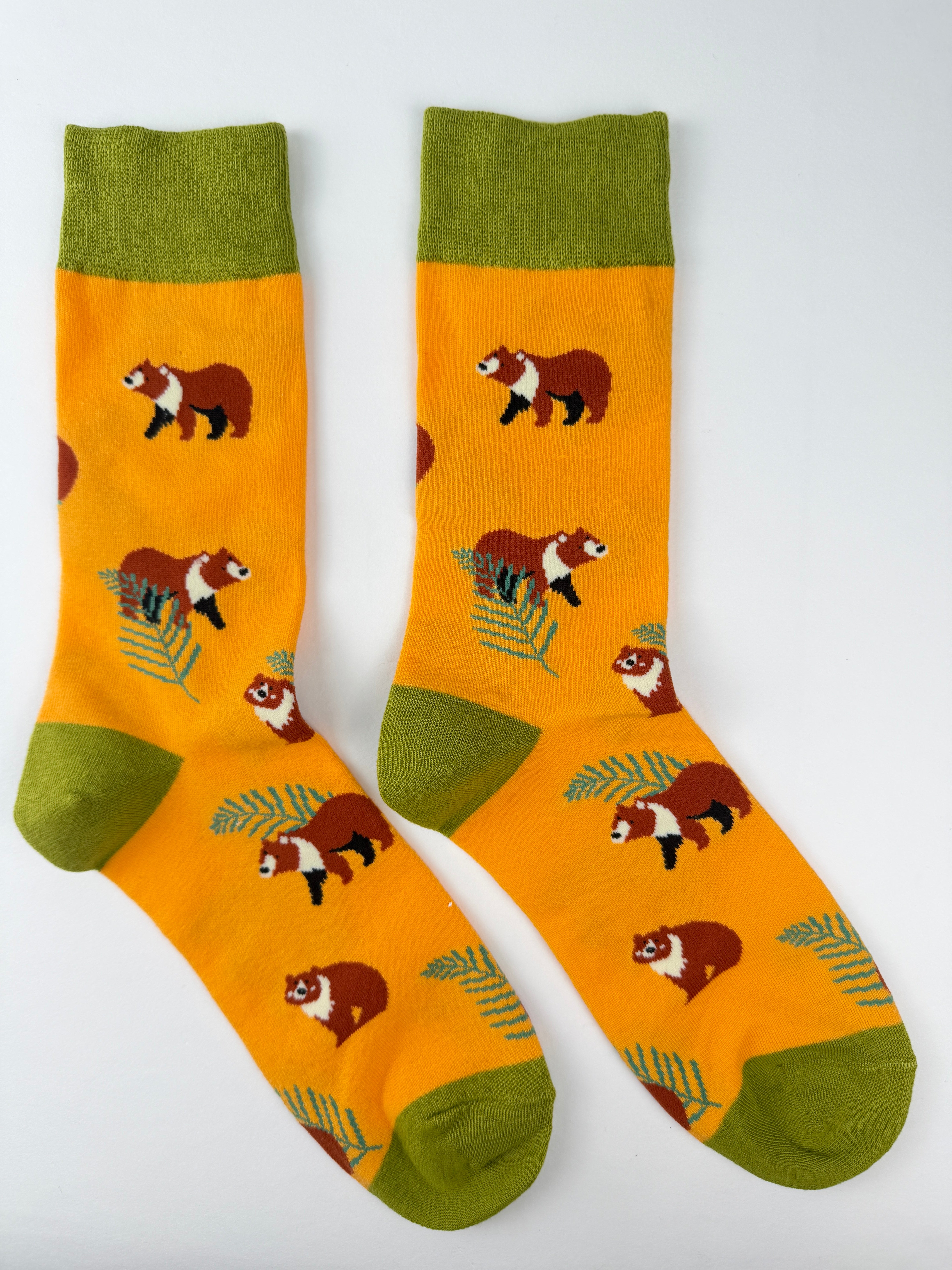 Animal Socks – Forest Bear Crew Socks