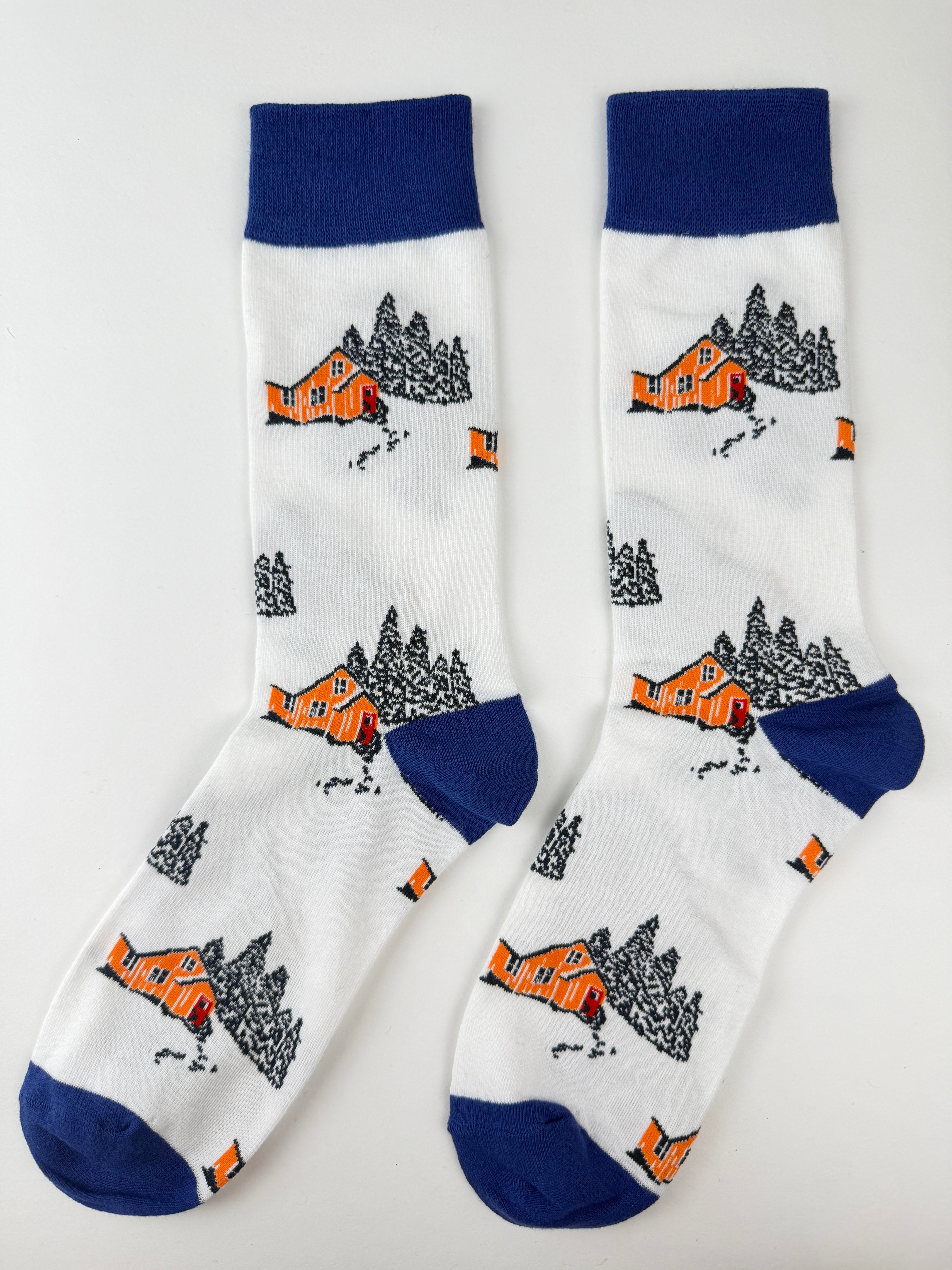 Weather Socks – Snowy Cabin Crew Socks