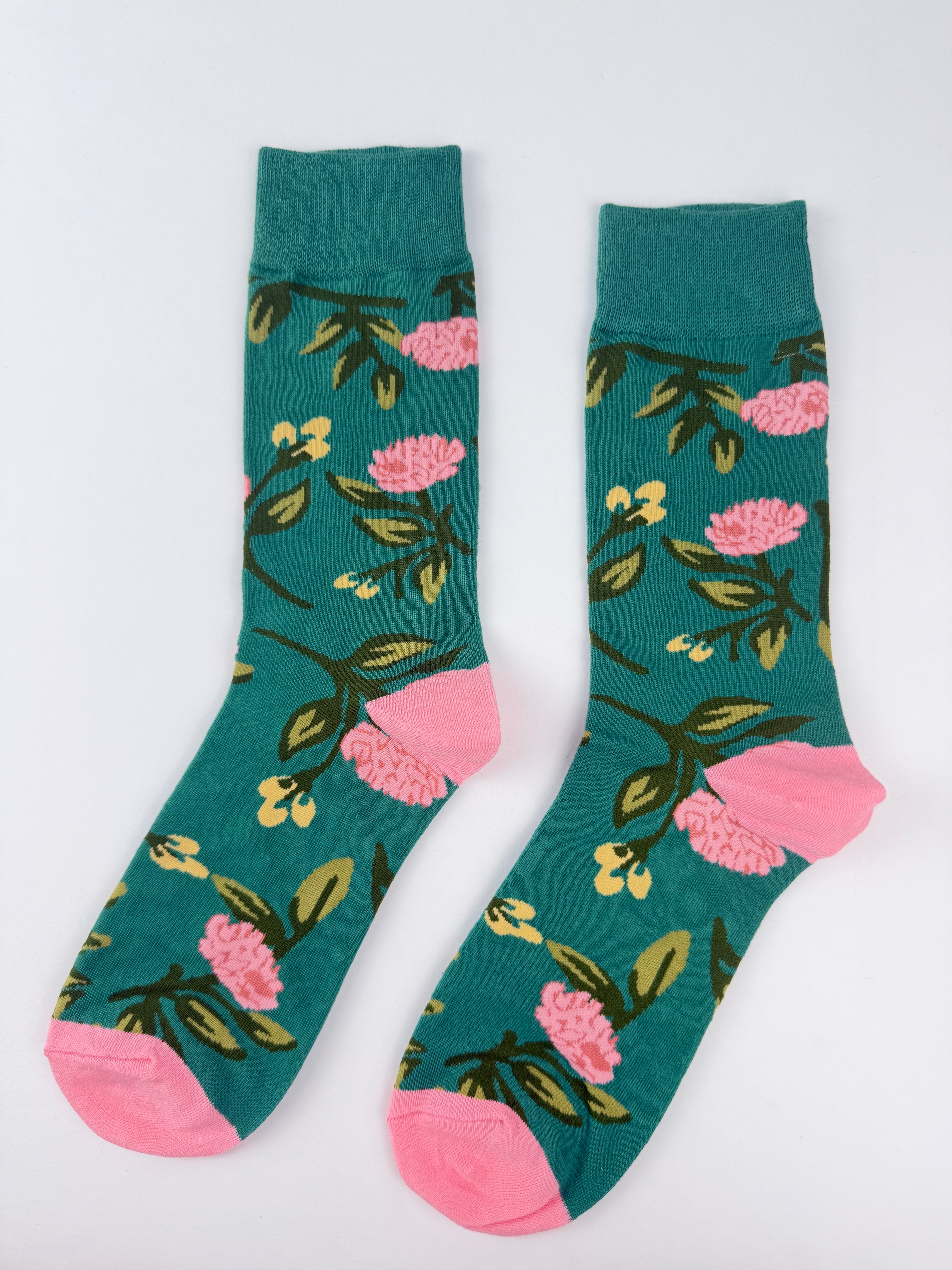 Flower Socks – Pink Blossoms