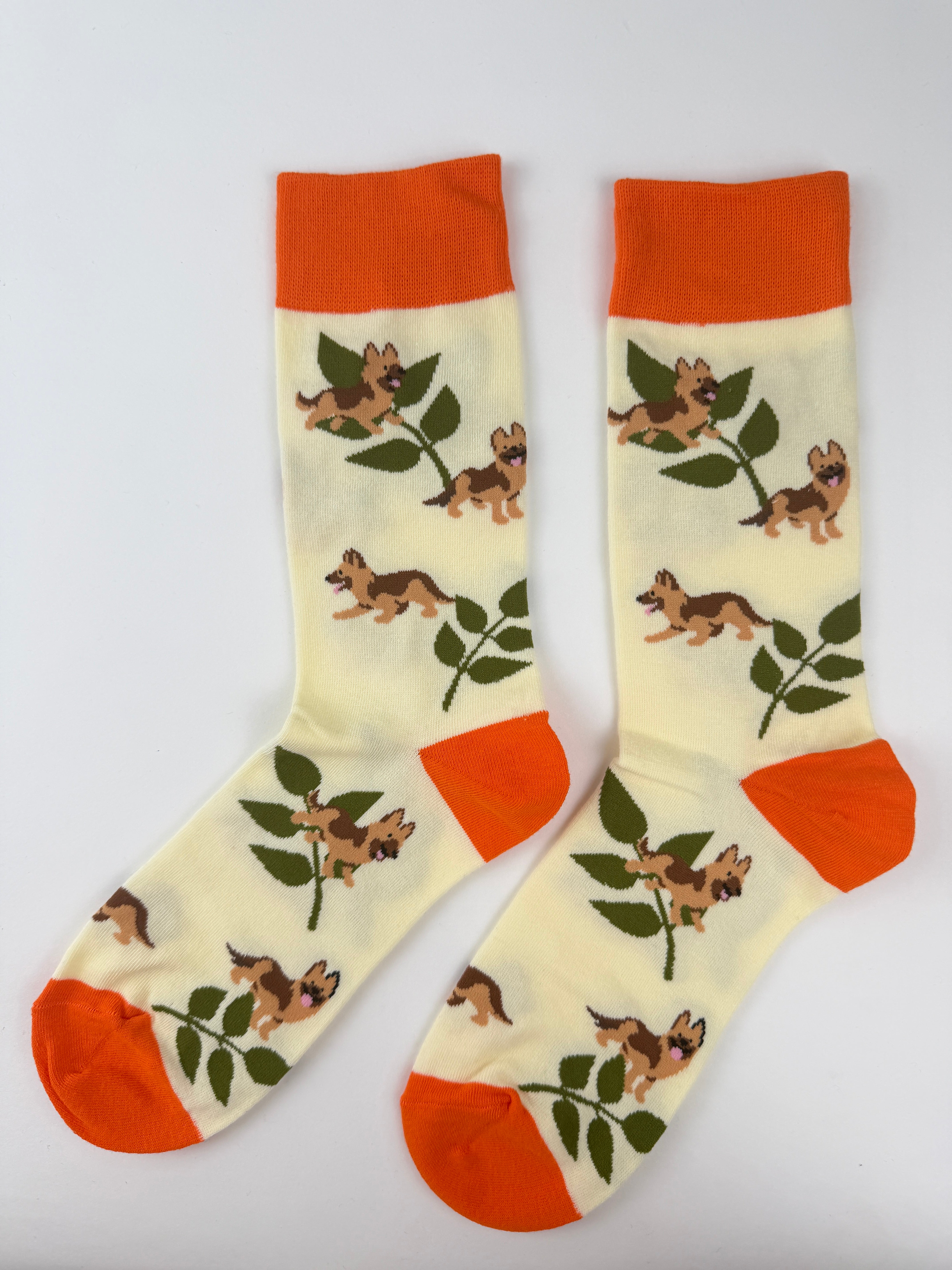 Animal Socks – Playful Puppy Crew Socks