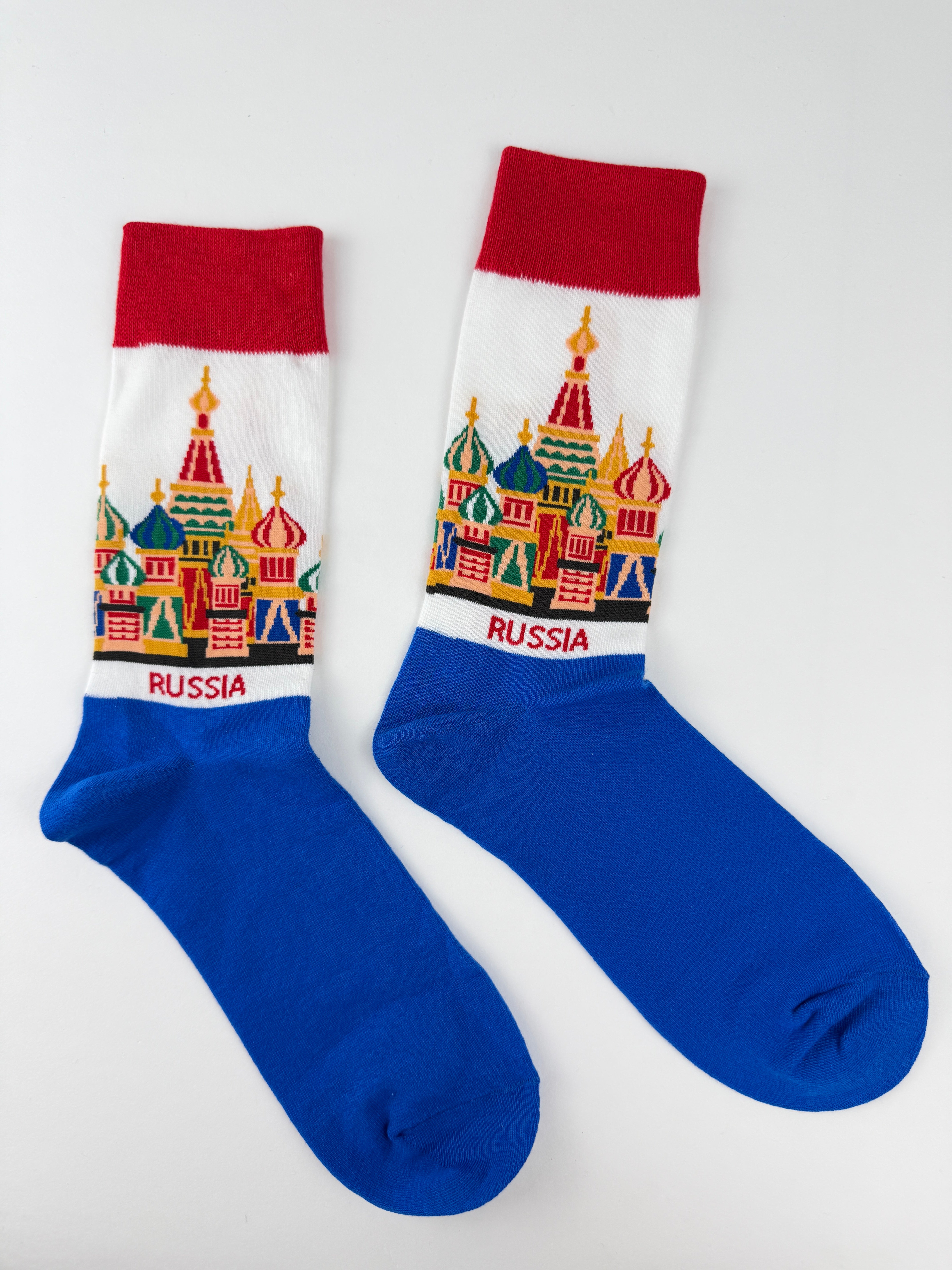 Landmark Sock – Russia Crew Socks