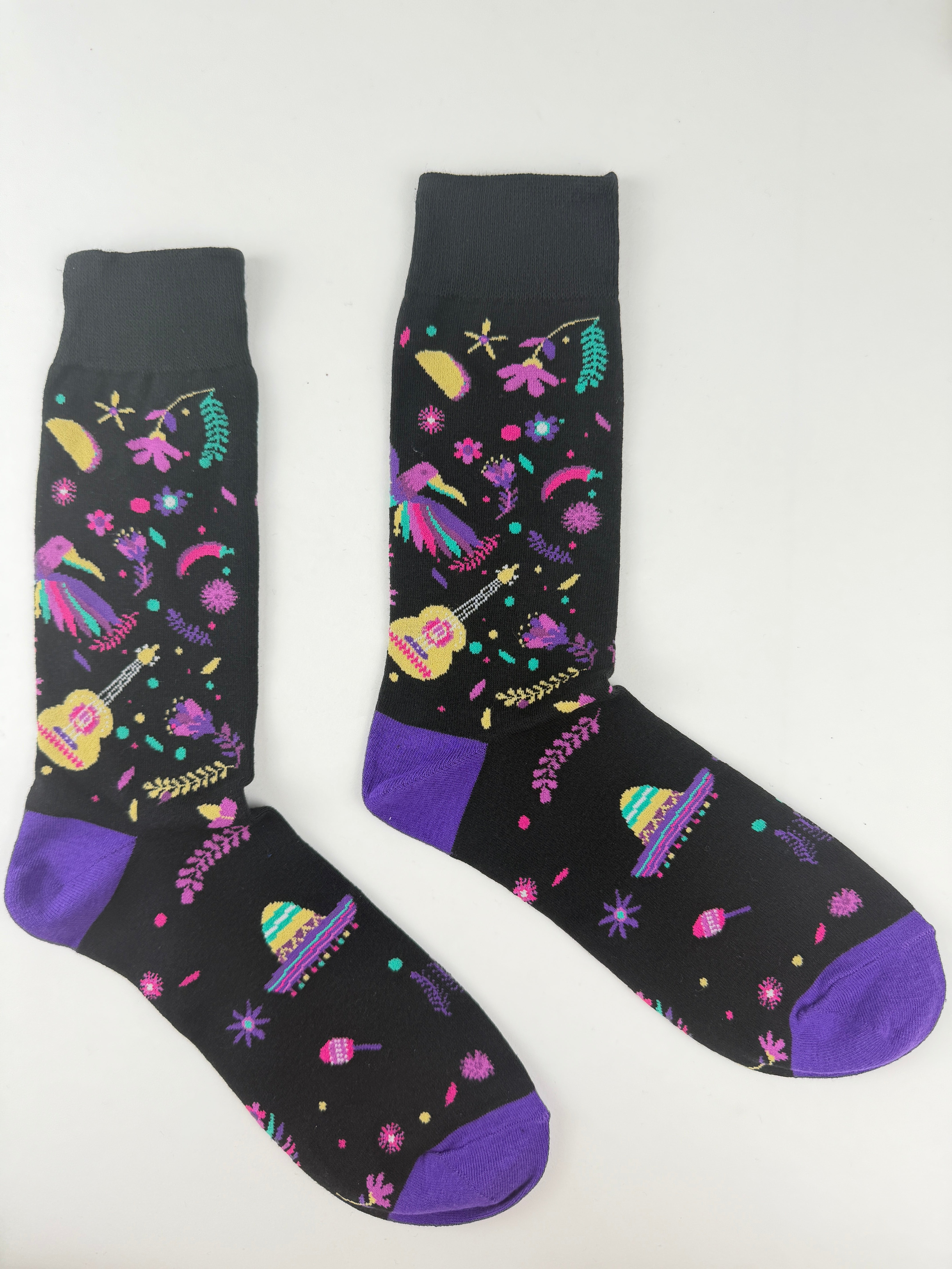 Day of the Dead Festive Celebration Socks