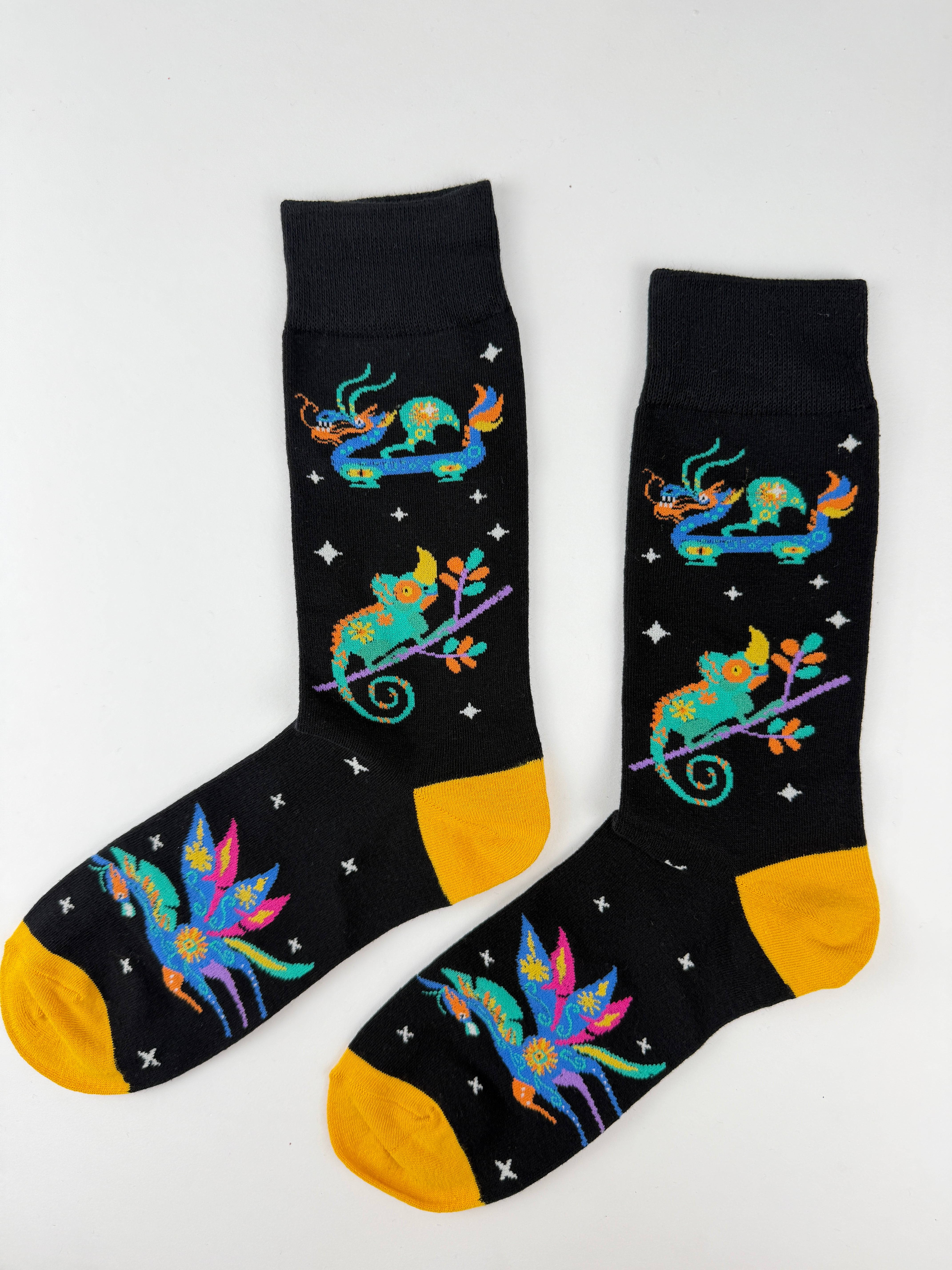 Day of the Dead Alebrije Animal Socks
