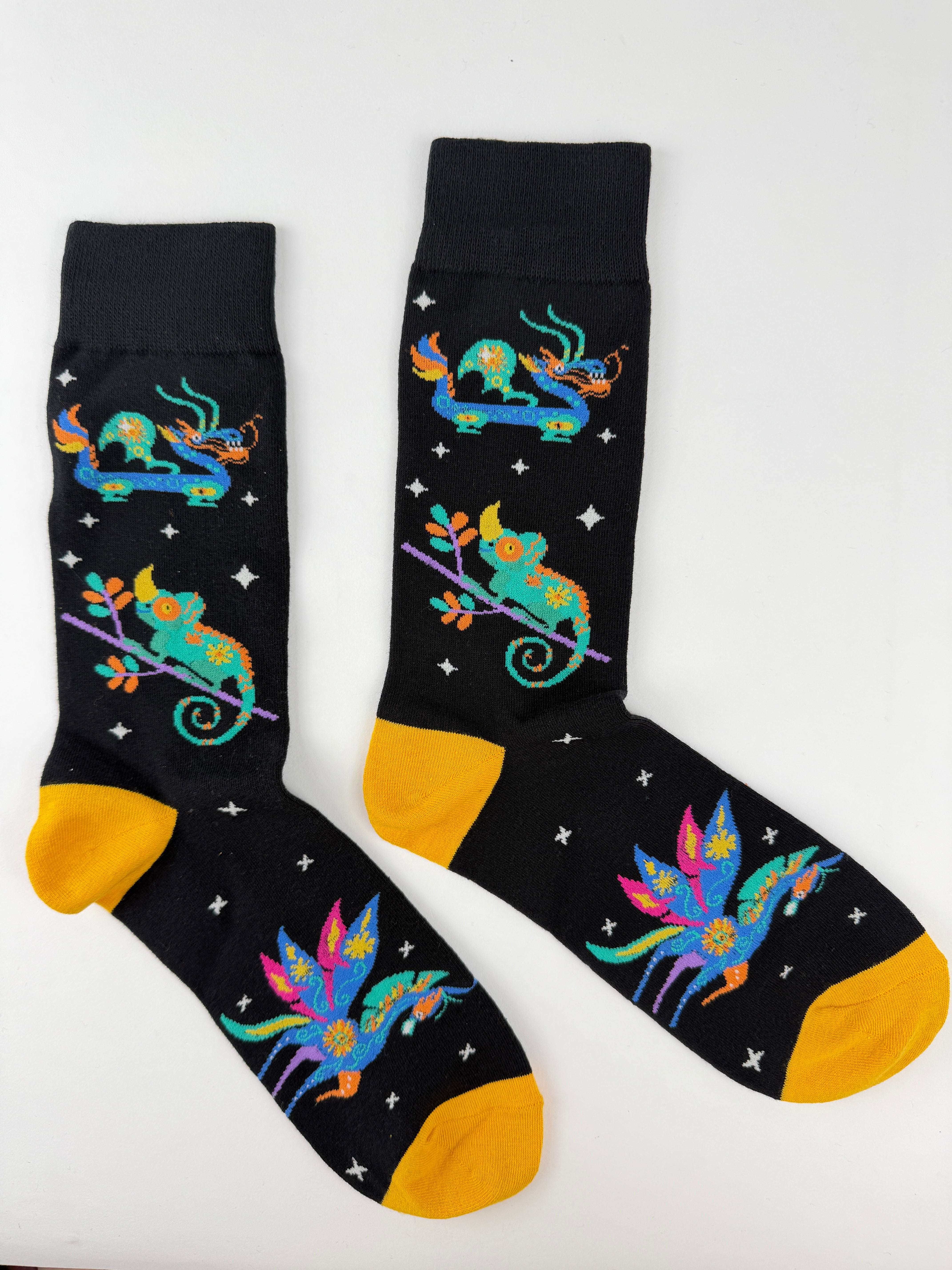 Day of the Dead Alebrije Animal Socks