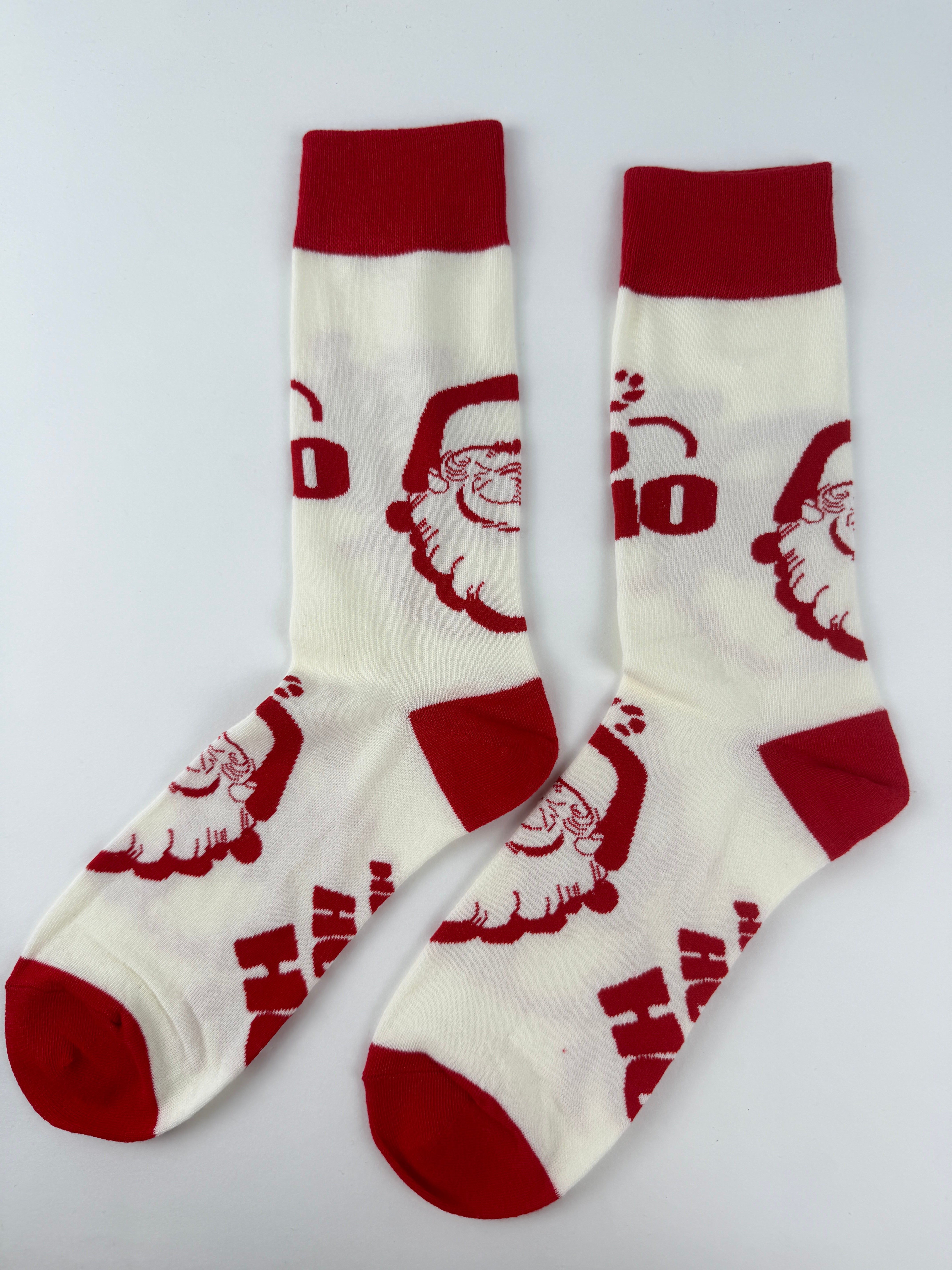 Santa Claus Christmas Socks