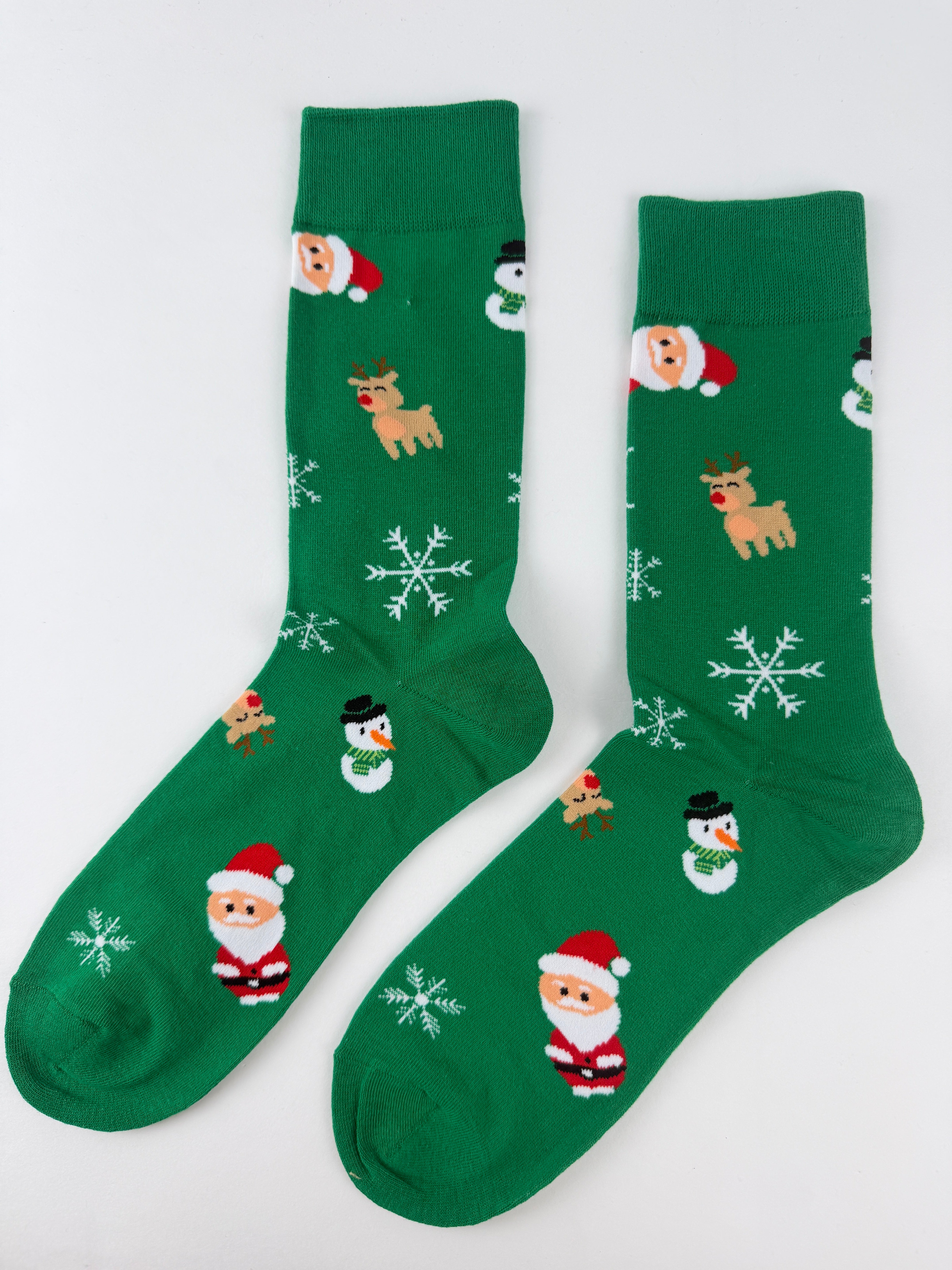 Christmas Socks – Santa, Reindeer & Snowflakes