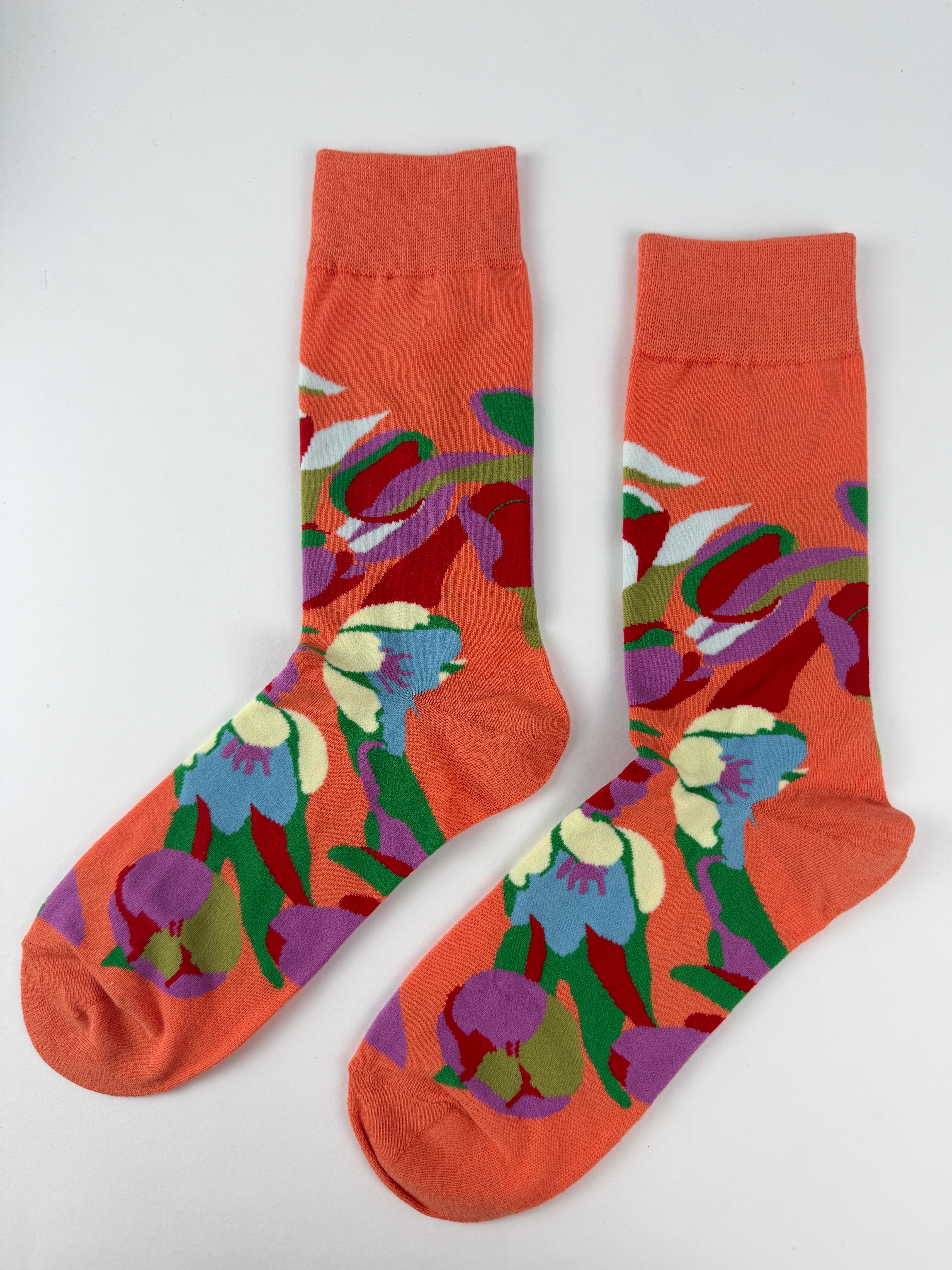 Flower Socks – Fun Floral & Plant Pattern