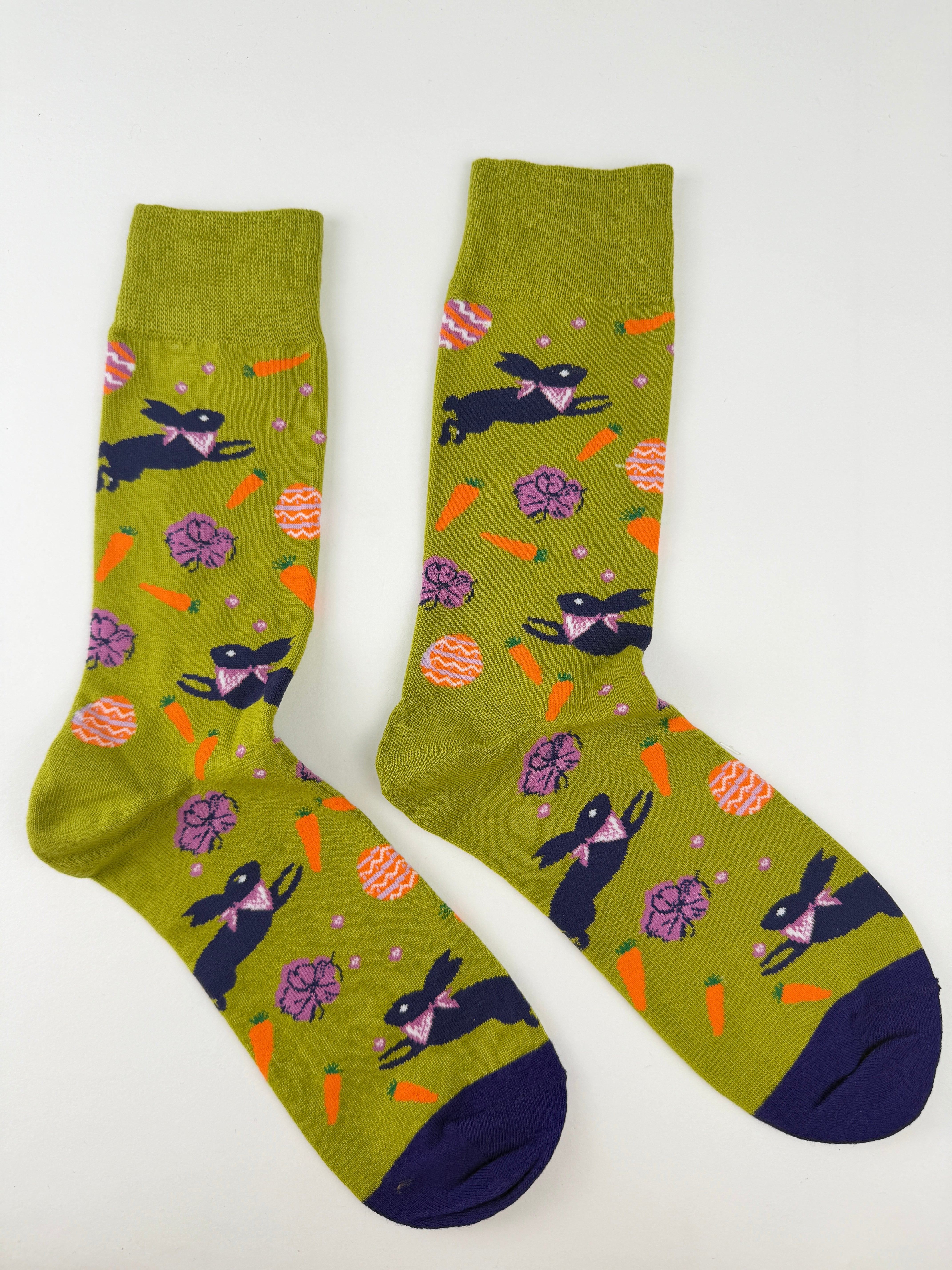 Animal – Bunny Green Crew Socks