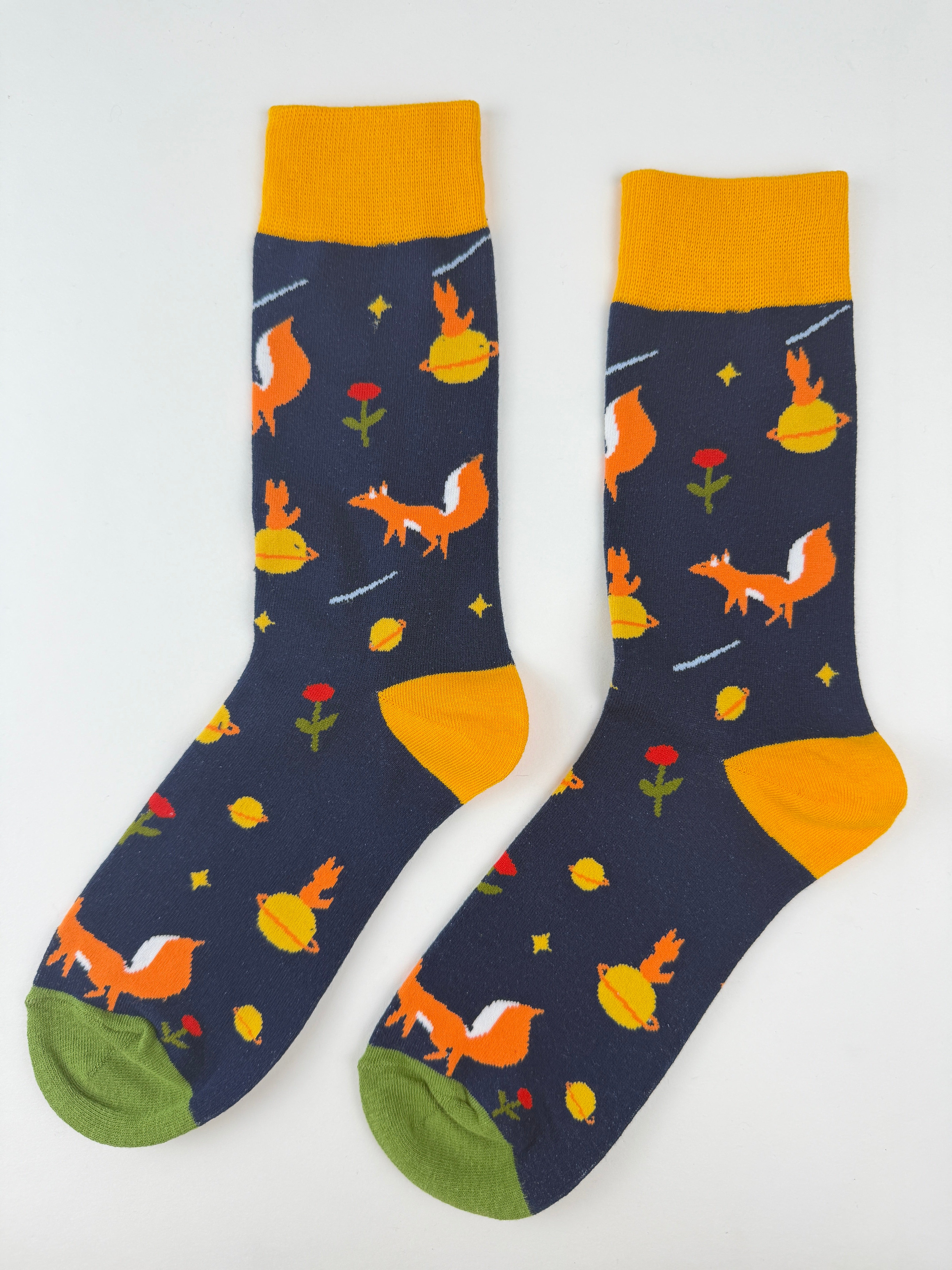 Animal – Fox Navy Crew Socks