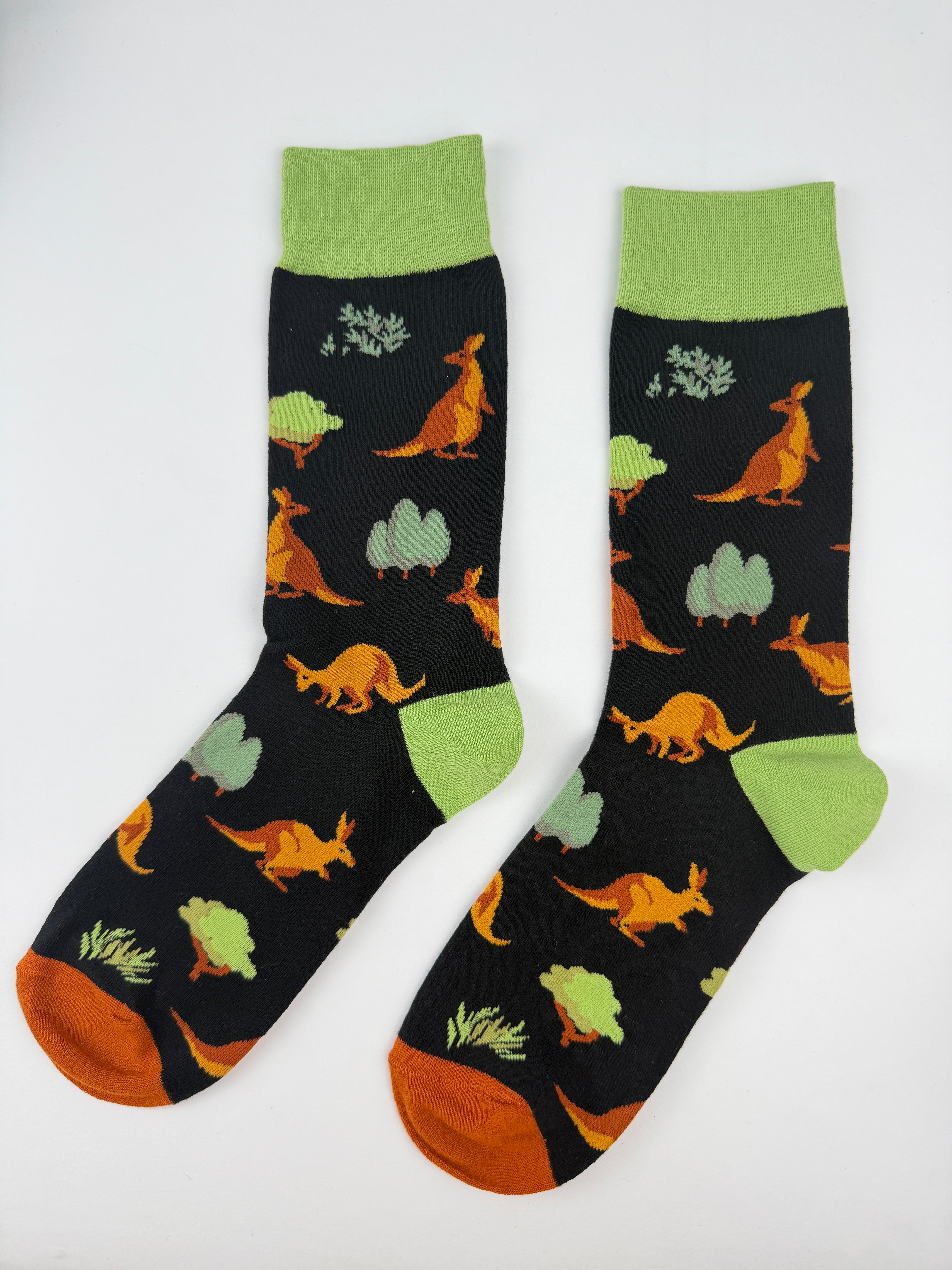 Animal – Kangaroo Outback Black Crew Socks
