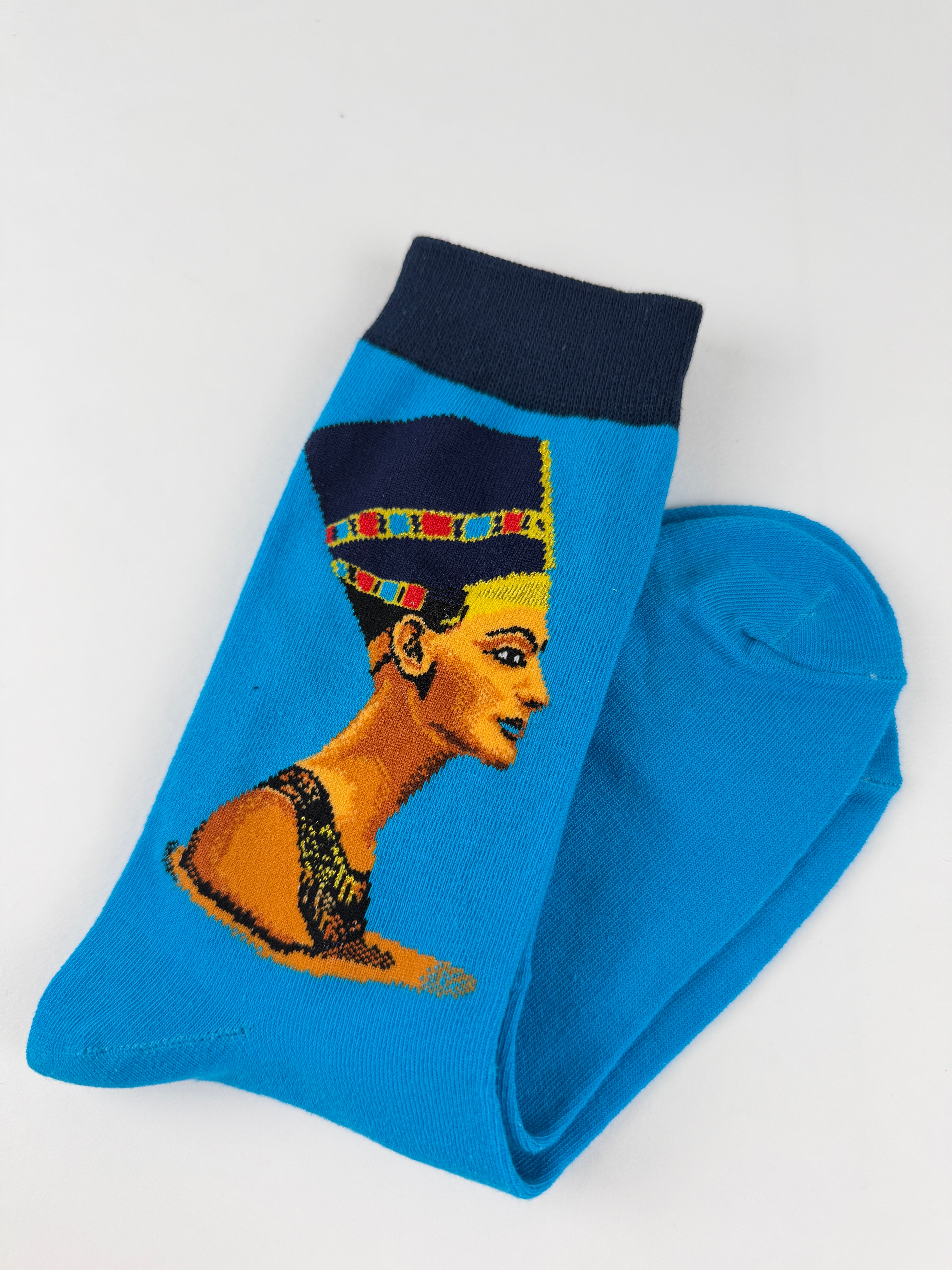 Nefertiti Egyptian Queen Crew Socks