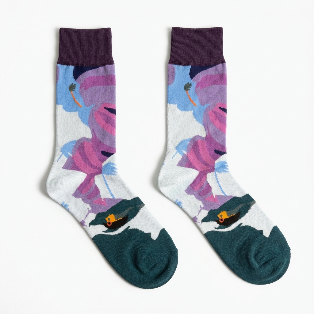Weather Socks – Storm Swirl Crew Socks